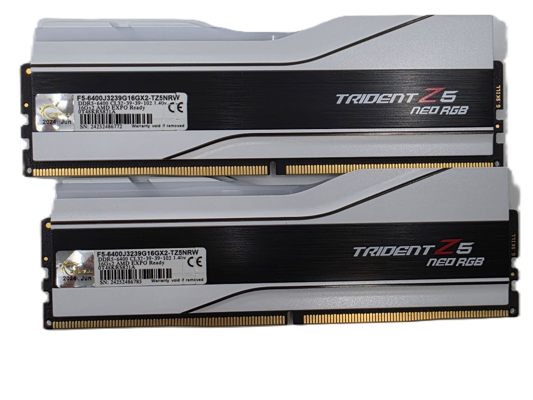 G.Skill Trident Z5 Neo RGB 32GB DDR5-6400 (2x16GB) RAM