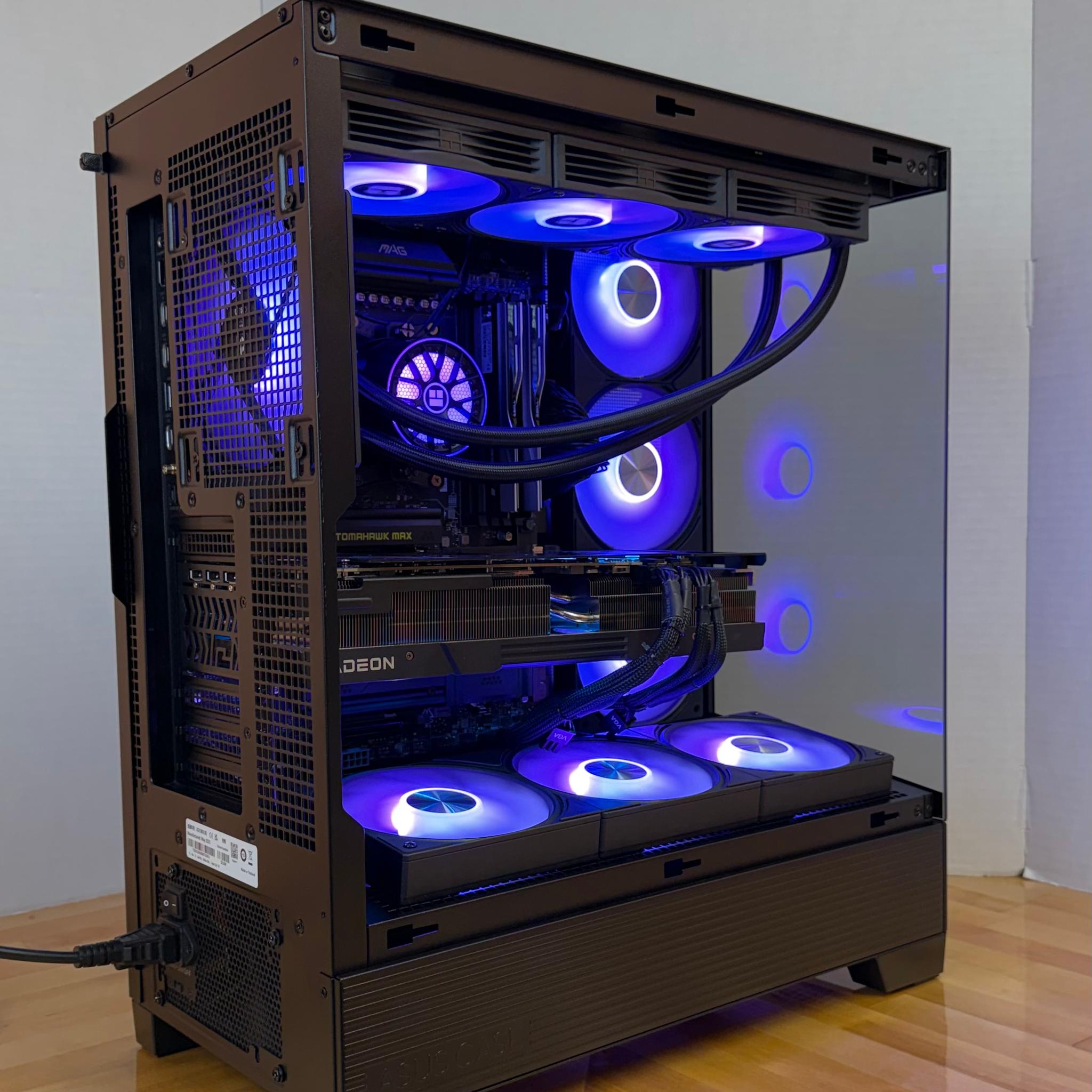 Radeon RX 7900 XT Custom Gaming PC - Ryzen 7 9800X3D
