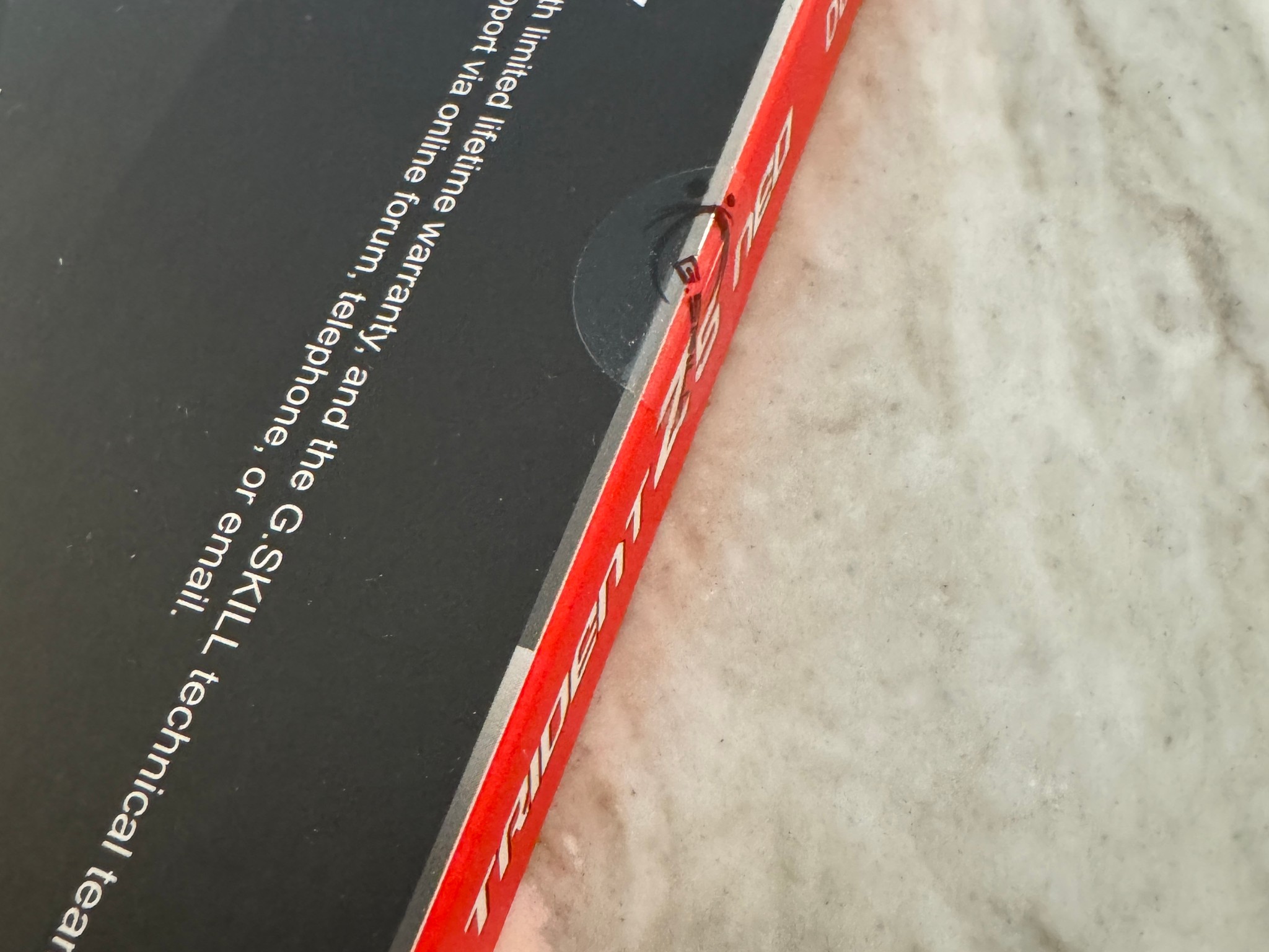 NIB Trident Z5 Neo 64gb 6000mt/s CL30 BLACK