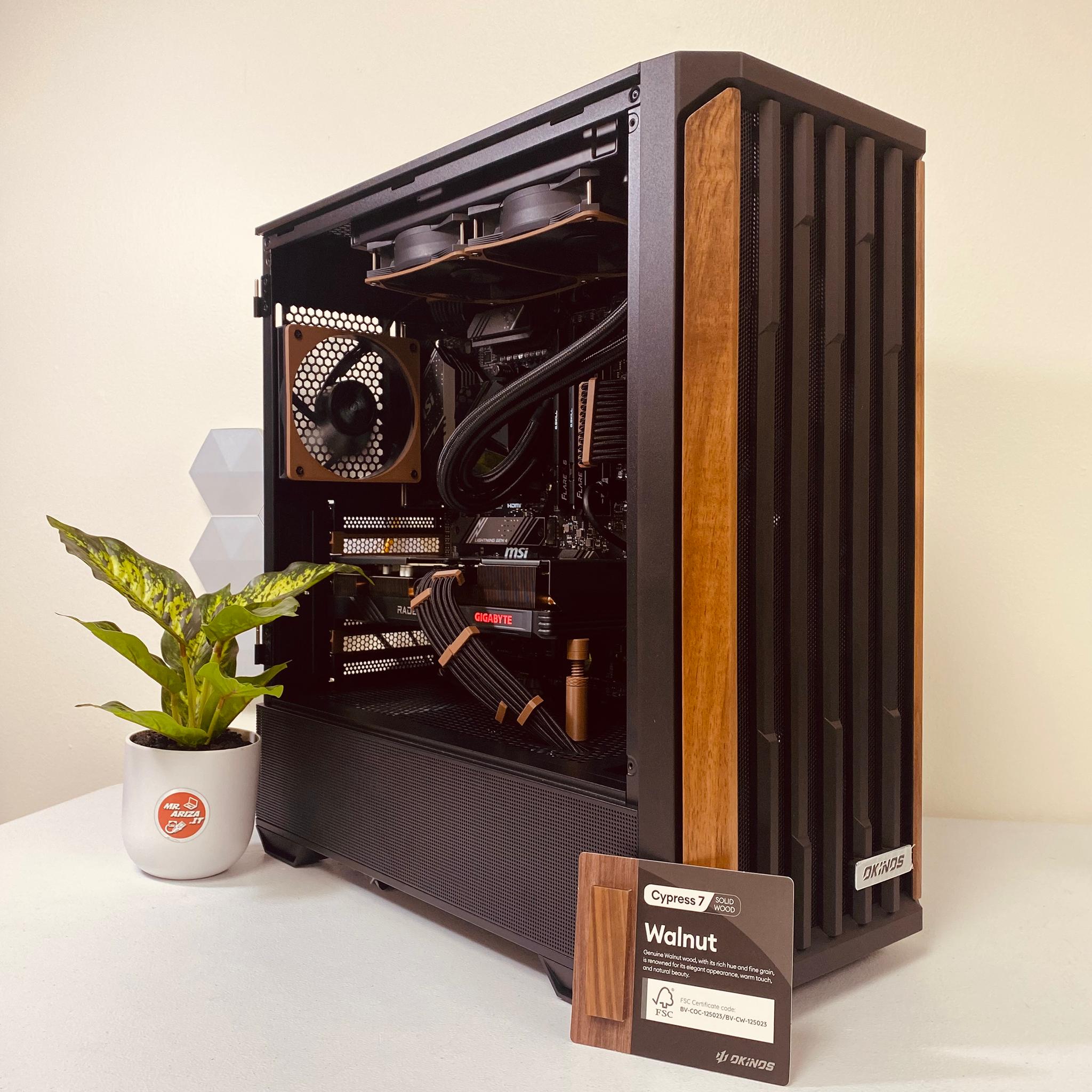 🌳Woodland Beast🌳-Ryzen 5 7600X/RX 7600 XT/32GB/1TB