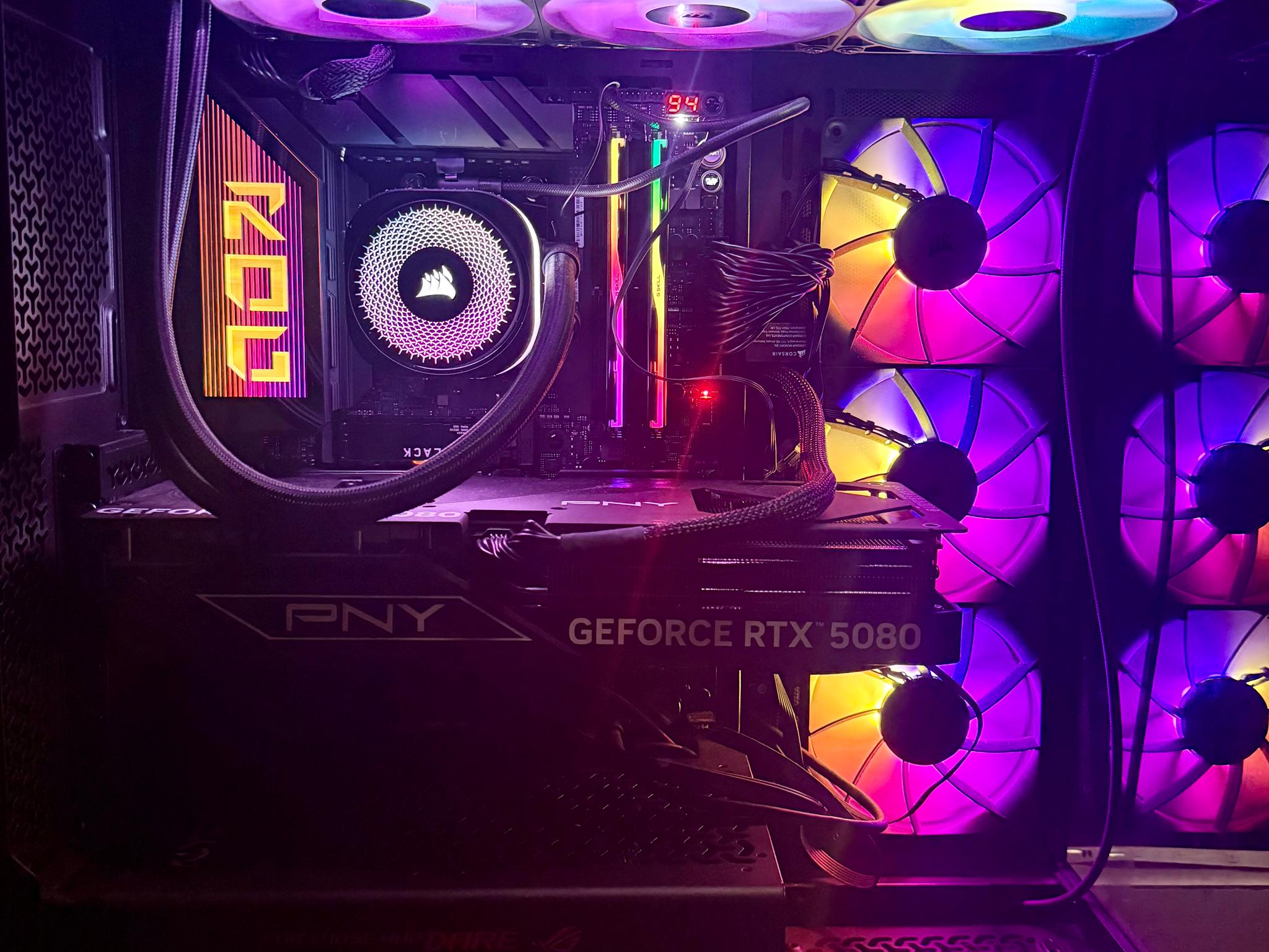 GeForce RTX 5080 Custom Gaming PC - Ryzen 9 9950X3D, 64GB RAM, 1TB NVMe SSD