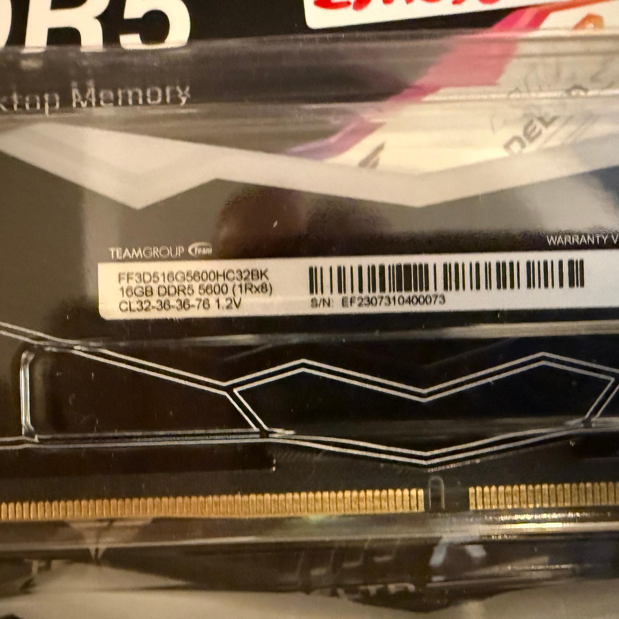 TEAMGROUP T-Force Delta RGB 32GB DDR5-5600 (2x16GB)