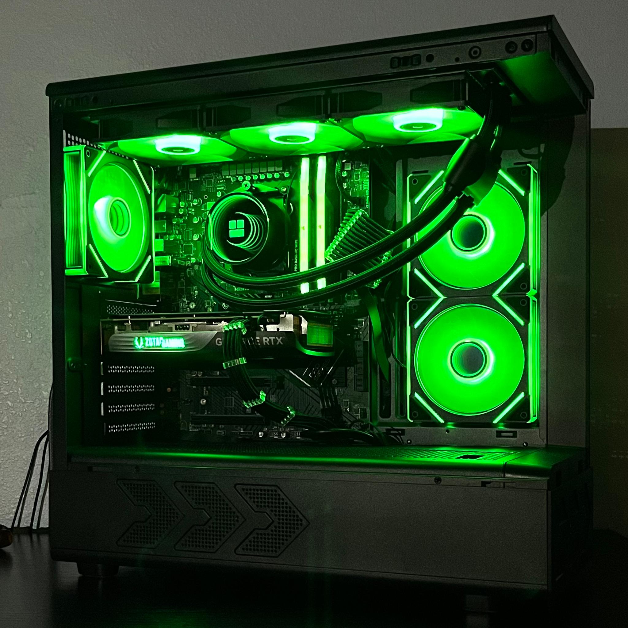 🟦High End Gaming PC⬛️| RTX 4070 OC | Ryzen 7 7700 | 32 GB DDR5 | 1 TB SSD