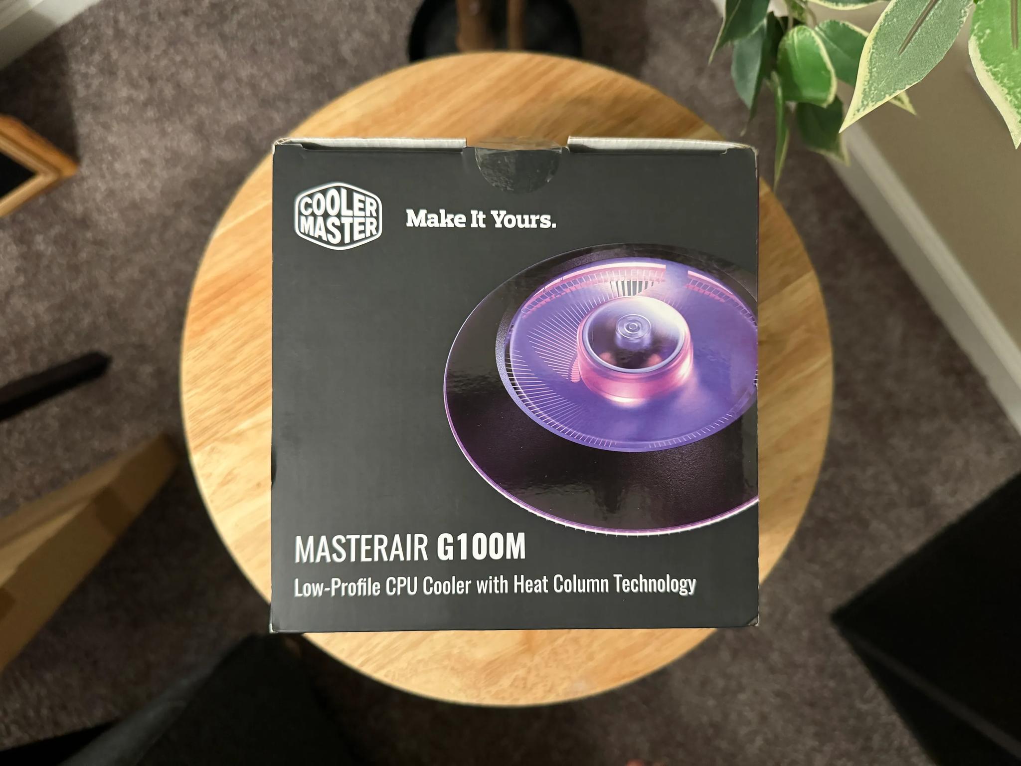 Cooler Master MasterAir G100M RGB Low Profile CPU Cooler