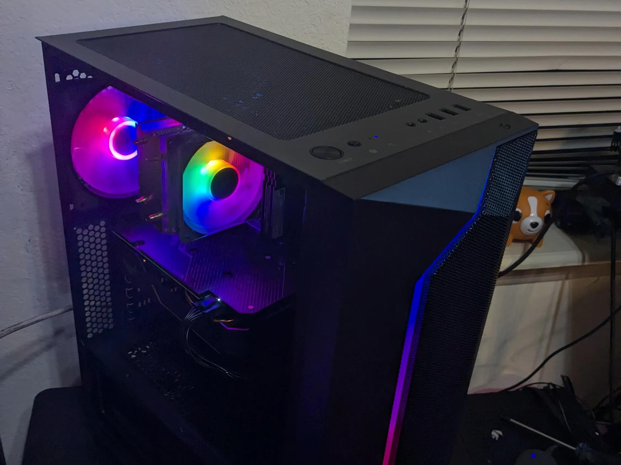 FREE SHIP|| 6x6 || i5-8500 6 Core, GTX 1660 SUPER 6GB, 32GB RAM, 480GB SSD, Win10, RGB, WiFi