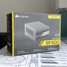 Corsair SF600 80+ Gold 600w SFX PSU Power Supply w/ All Original Cables