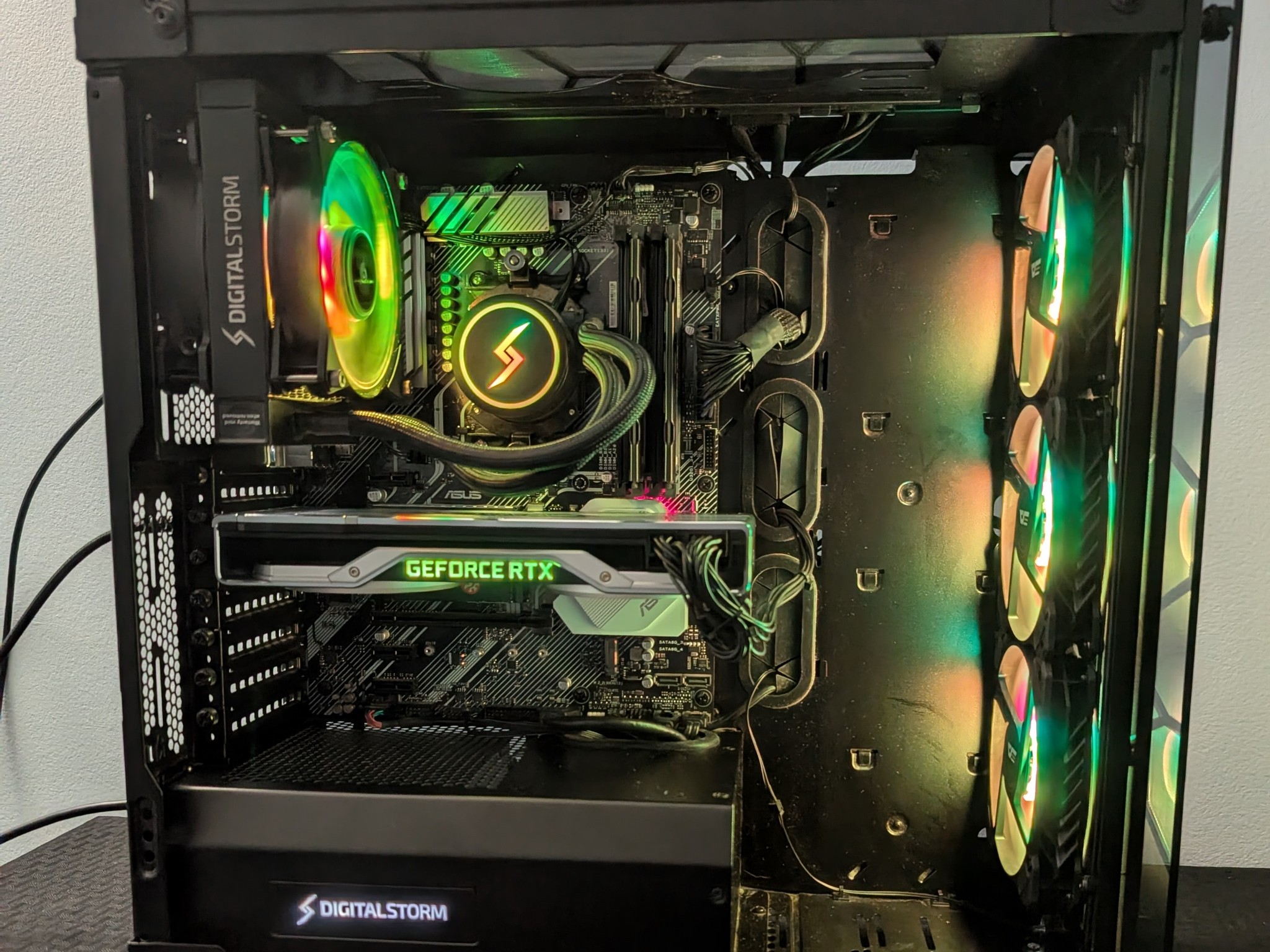 RTX 2070 Super-Ryzen 7 3700x-16GB DDR4-2.5TB Total Storage Gaming
