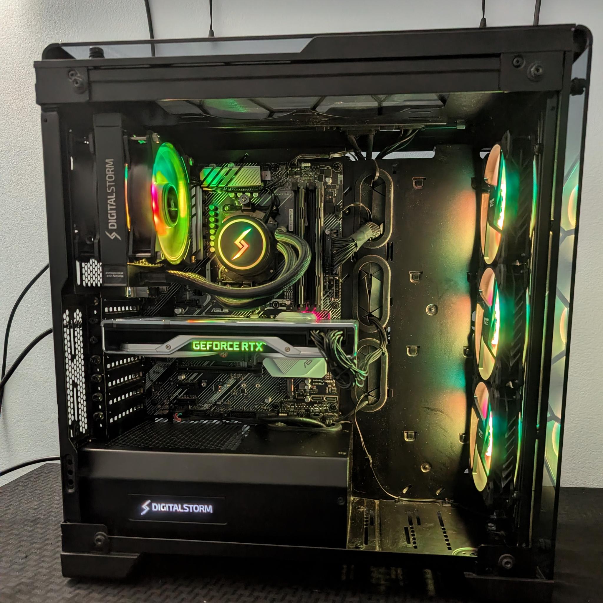 RTX 2070 Super-Ryzen 7 3700x-16GB DDR4-2.5TB Total Storage Gaming PC