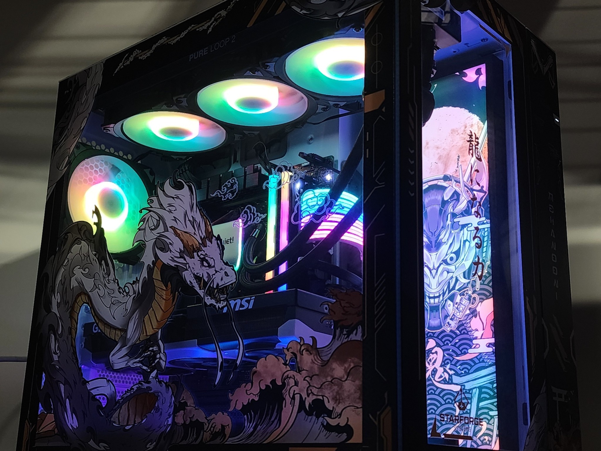 Gaming PC Ryzen 7 7800X3D 32GB RAM 1TB SSD RTX 5070 12GB Windows 11 Computer