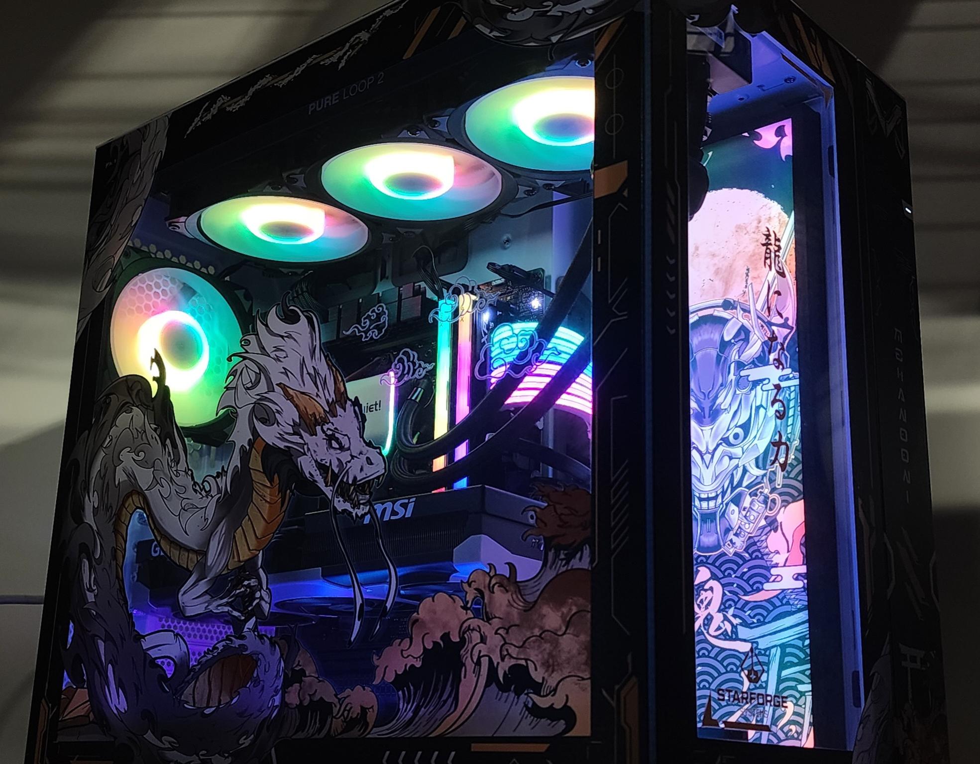 Gaming PC Ryzen 7 7800X3D 32GB RAM 1TB SSD RTX 5070 12GB Windows 11 Computer