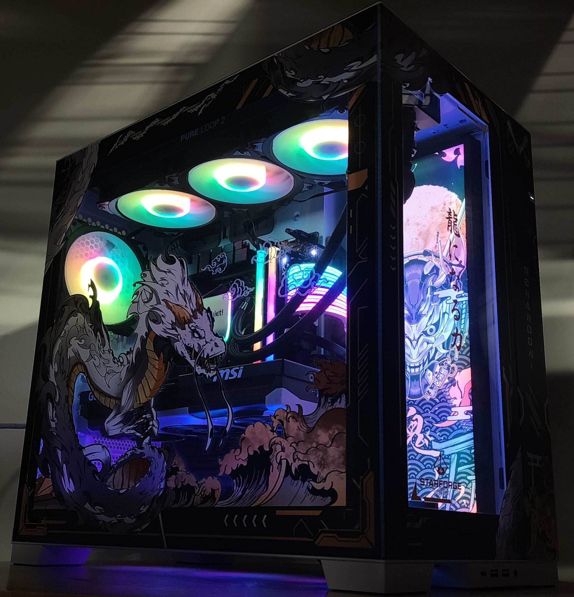 Gaming PC Ryzen 7 7800X3D 32GB RAM 1TB SSD RTX 5070 12GB Windows 11 Computer