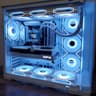 ❄️ Azure Glow: Ryzen 5 7500F | RX 9060 XT 16GB | 32GB DDR5 | 1TB NVMe | ATX Powerhouse 🚀