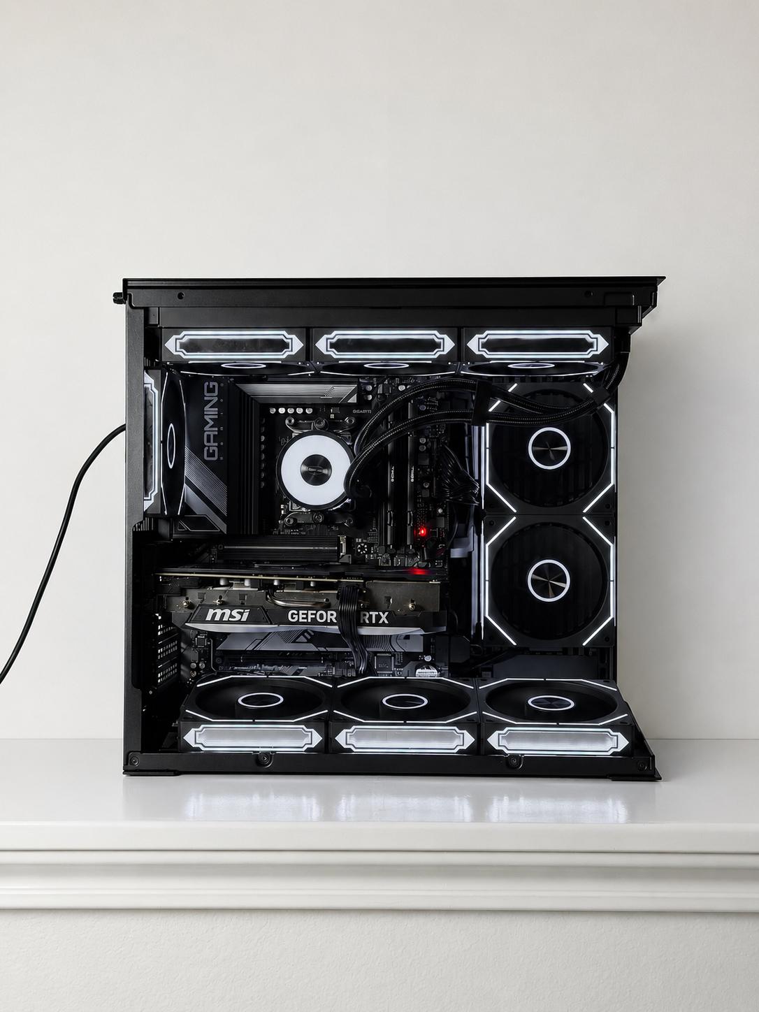 🐼👑King Panda V2|RTX 4070ti Ryzen 7 9700x 32gb ddr5 1tb👑🐼