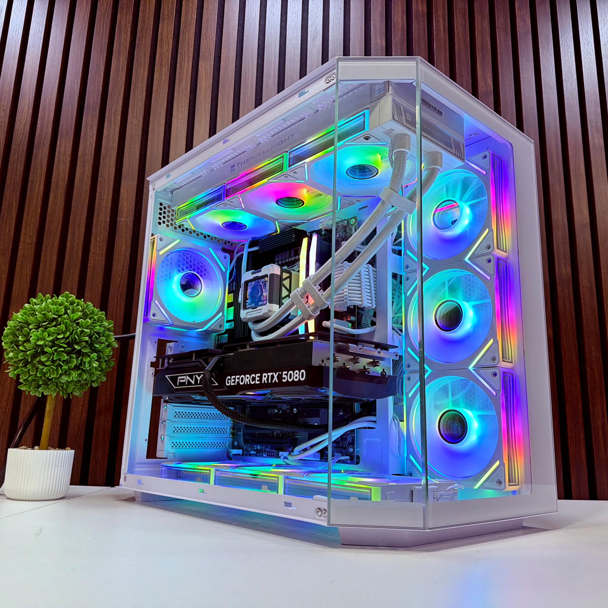 RTX 5080| Ryzen 9800X3D | 64GB DDR5 | 4TB M.2 | 1000W Gold PSU | ARGB Fans | Windows 11