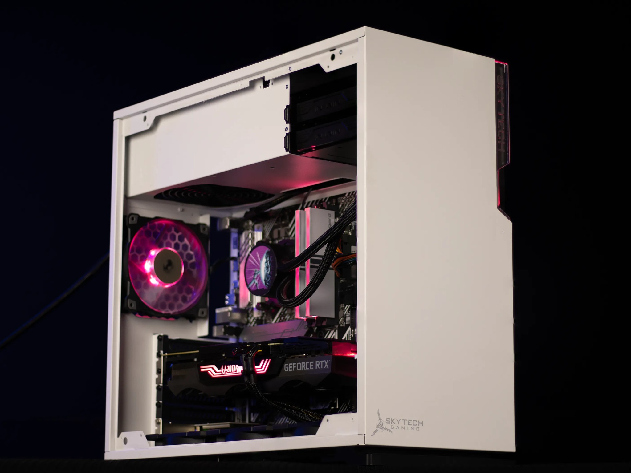 “SkyTXV” RTX 3080 i7 32GB Windows 11 Pro 1TB Workstation Gaming PC