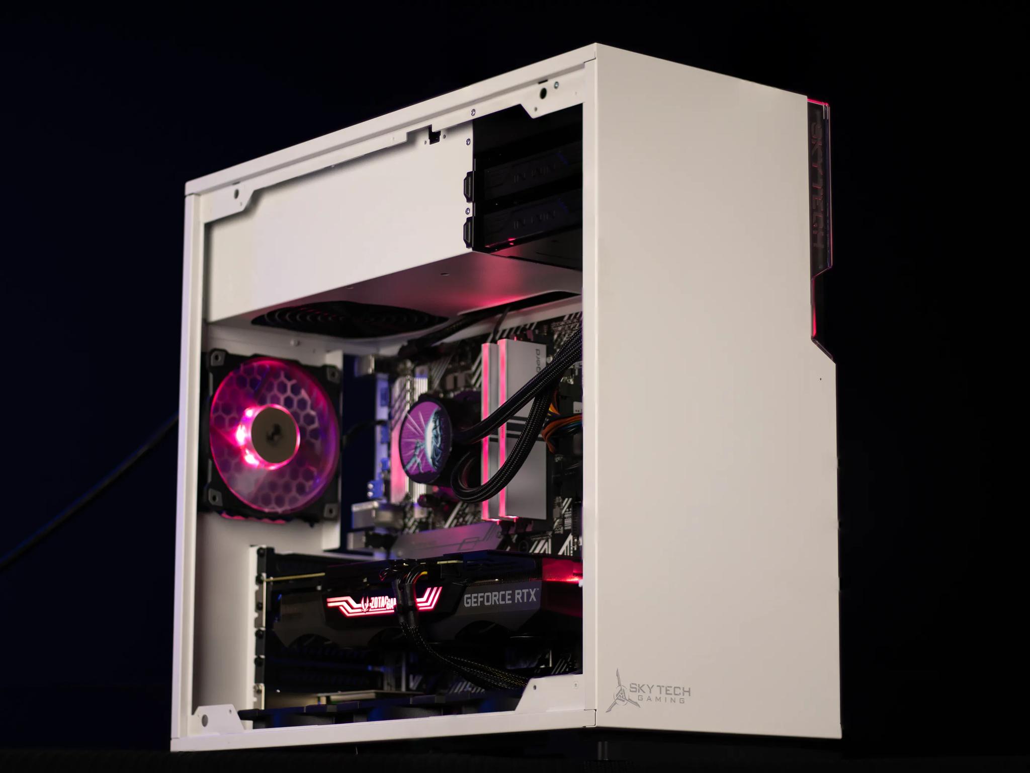 “SkyTXV” RTX 3080 i7 32GB Windows 11 Pro 1TB Workstation Gaming PC