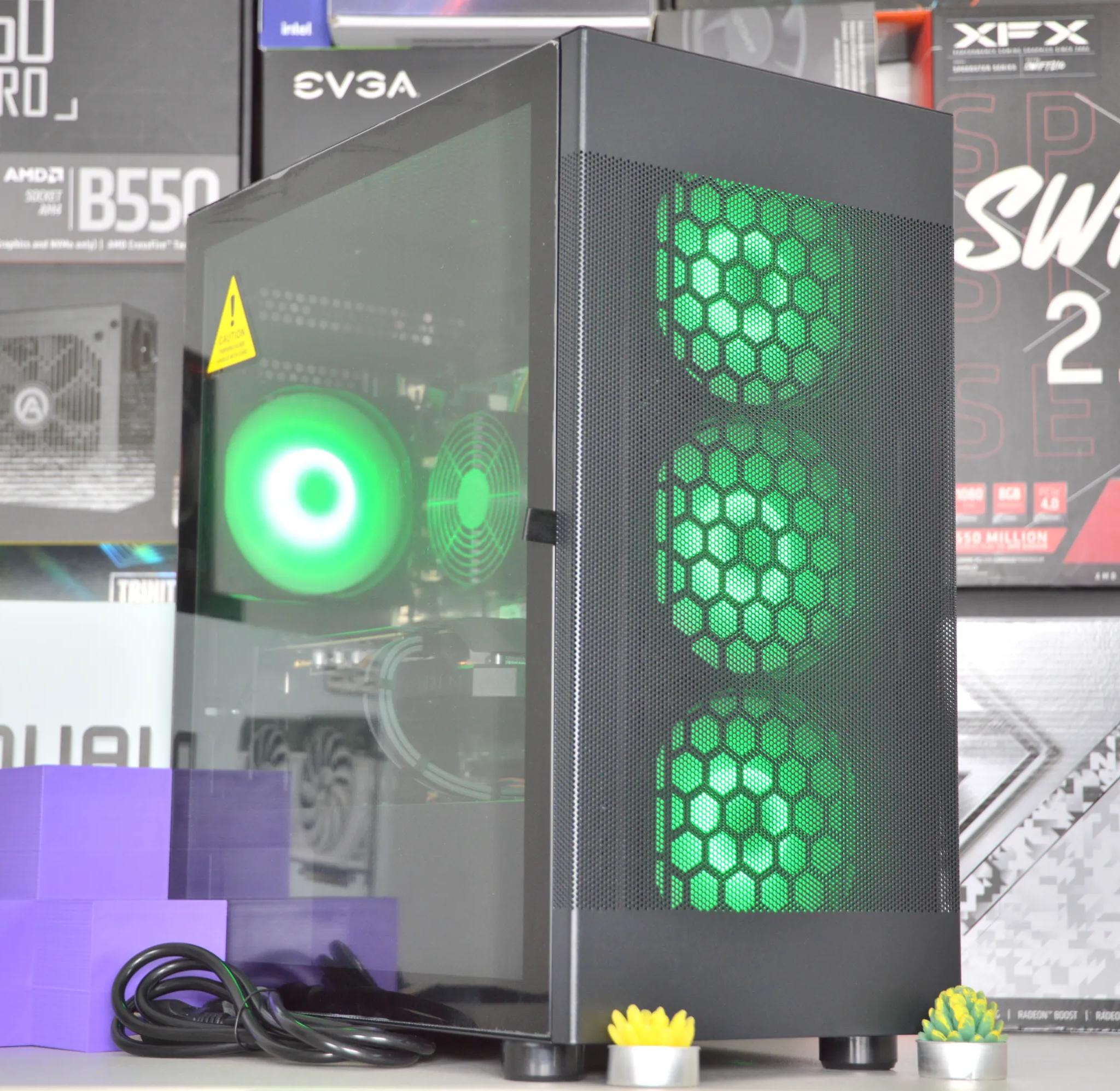 🟩⬛| GTX 1660 6GB | INTEL i5-8400 | 16GB DDR4 RAM | 512 GB SATA SSD | Emerald of Darkness 2.0 |