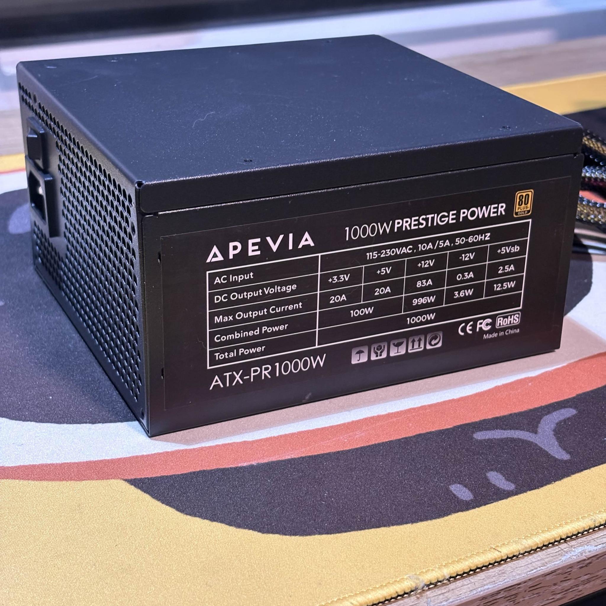 Apevia 1000W Prestige GOLD Non-Modular