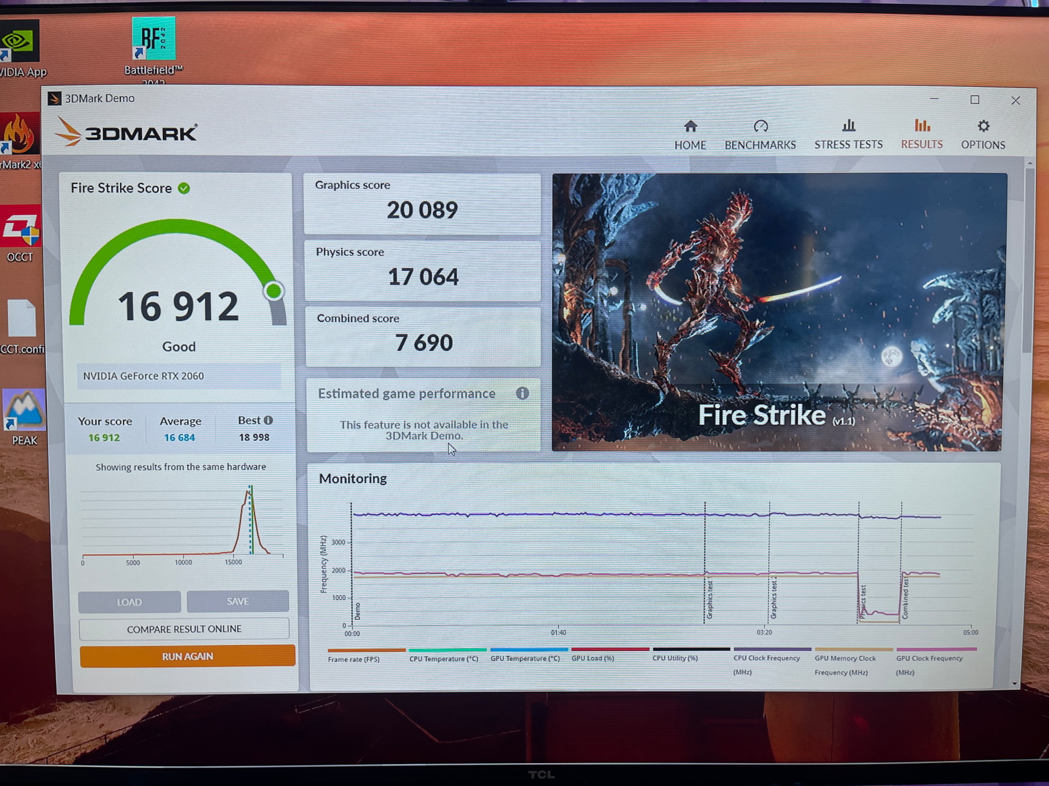 EVGA RTX 2060 Ko Ultra Gaming 6GB