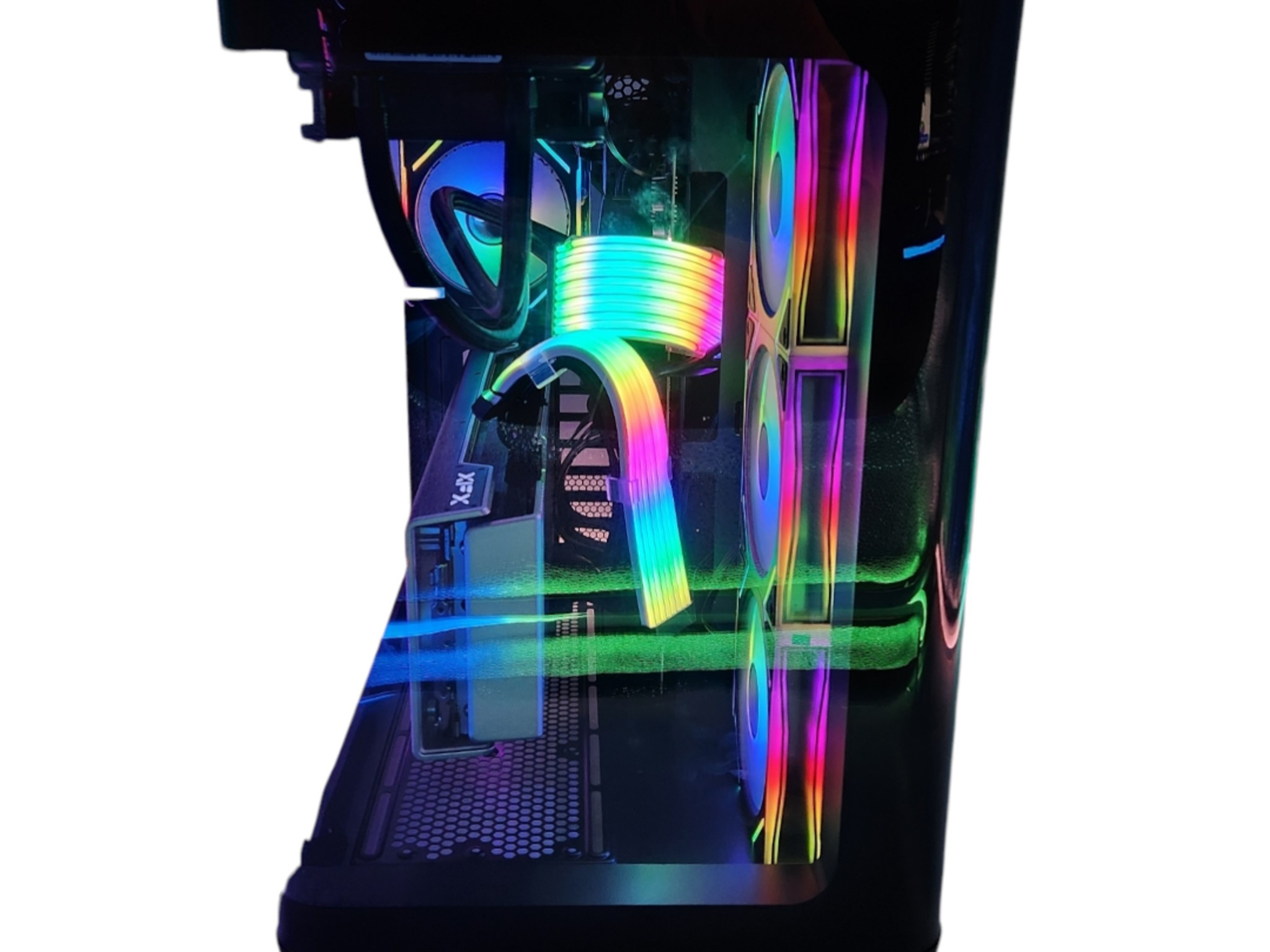 🌟 Divine 😶‍🌫️: RX 7900 XTX | Intel i9 12900k | 32GB DDR5 | 2TB SSD | 7 RGB Fans | Black Gaming PC