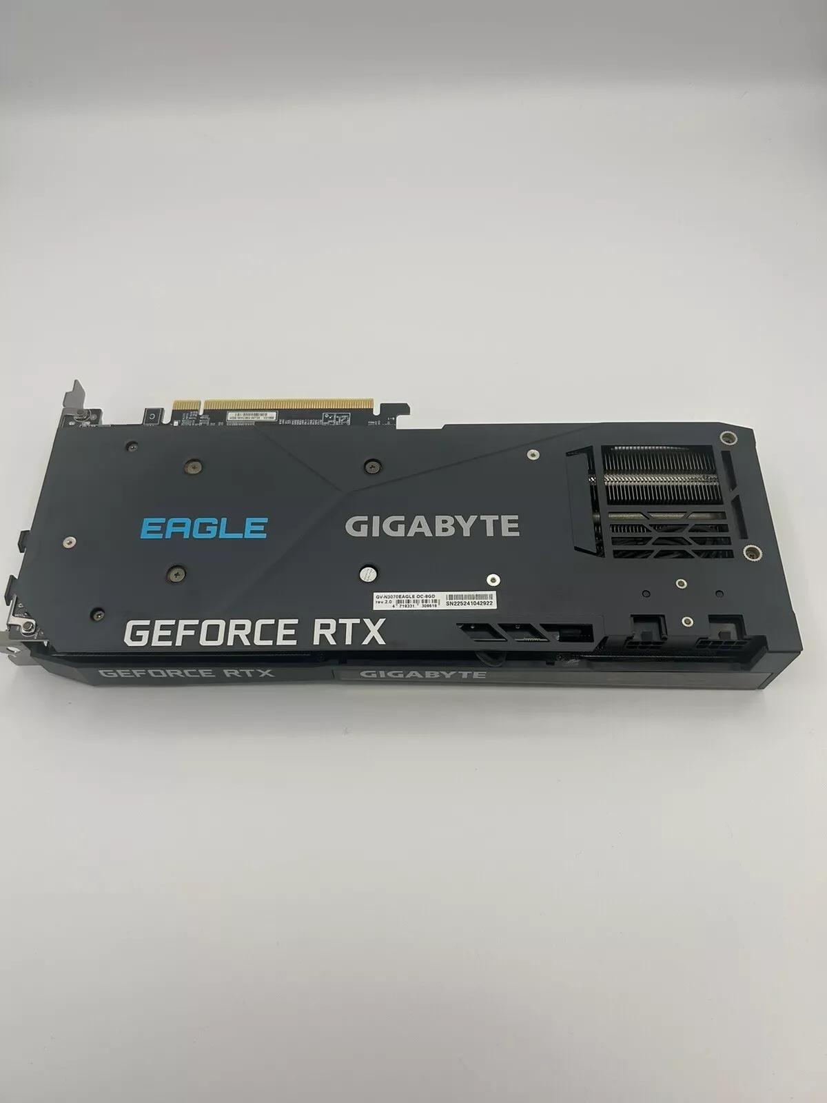 Gigabyte GeForce RTX 3070 Eagle OC Rev. 2 8gb LHR Graphics Card