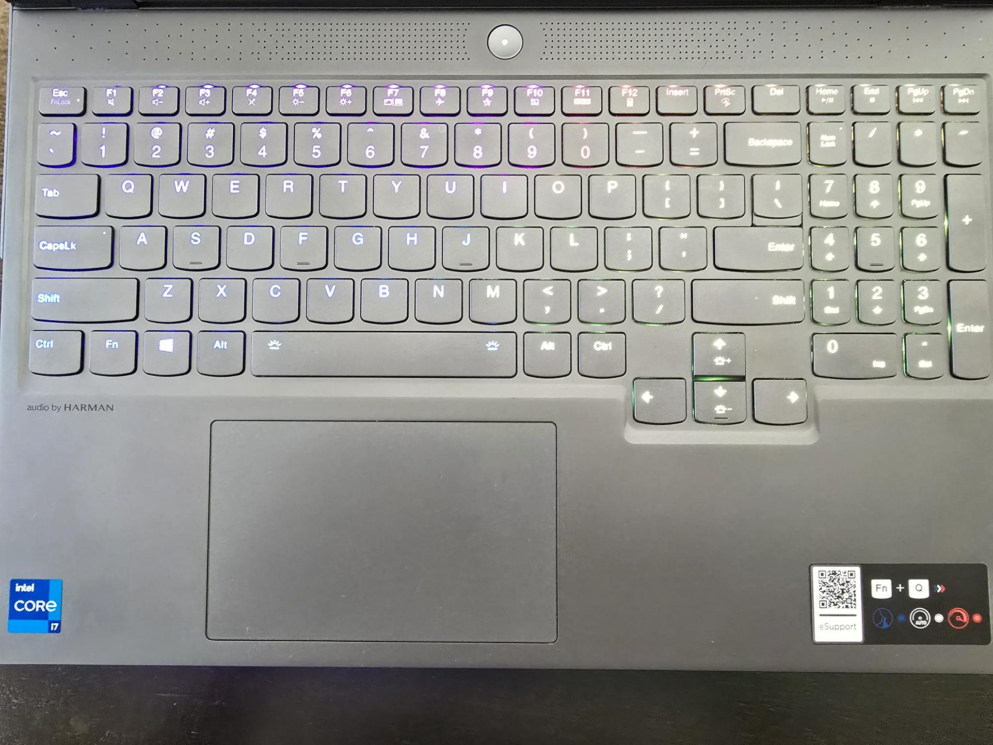 Lenovo Legion 7i laptop w/Nvidia 3070