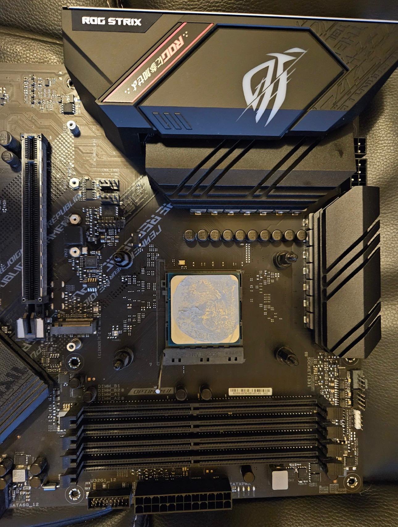 ASUS ROG STRIX B550-F GAMING (Wi-Fi) AM4 ATX Motherboard – Tested & Working