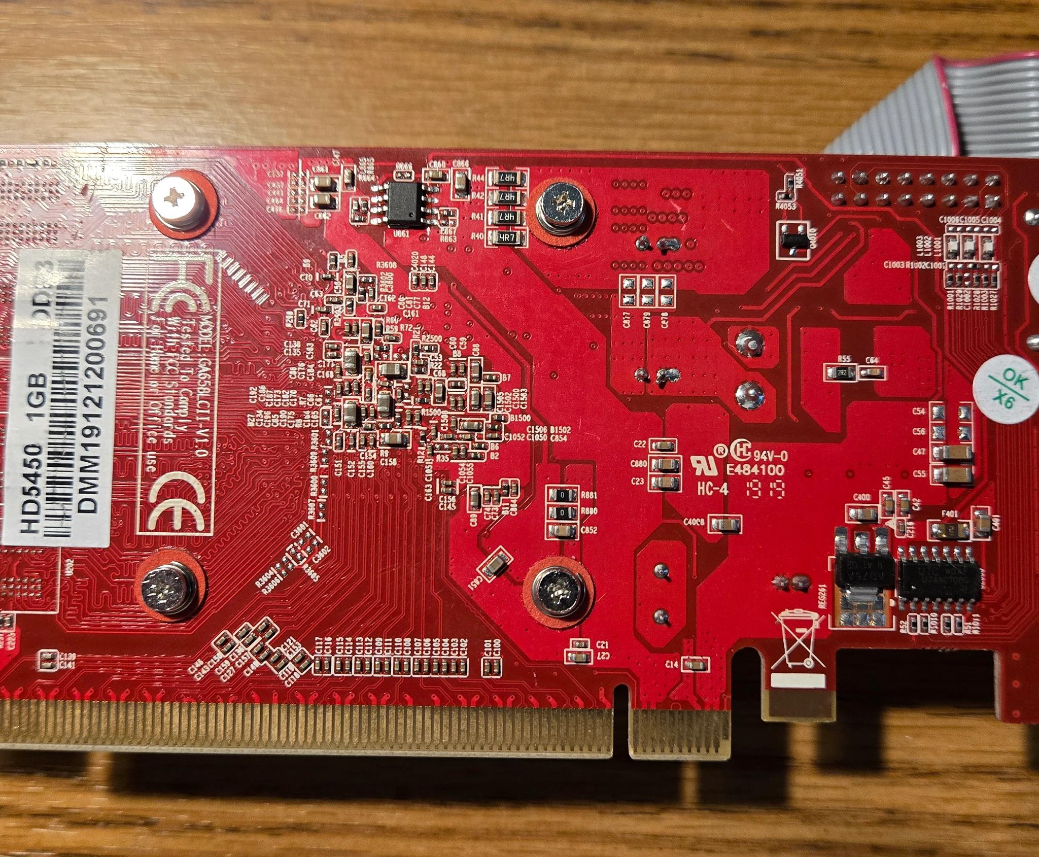 USED AMD Radeon HD 5450 1GB DDR3