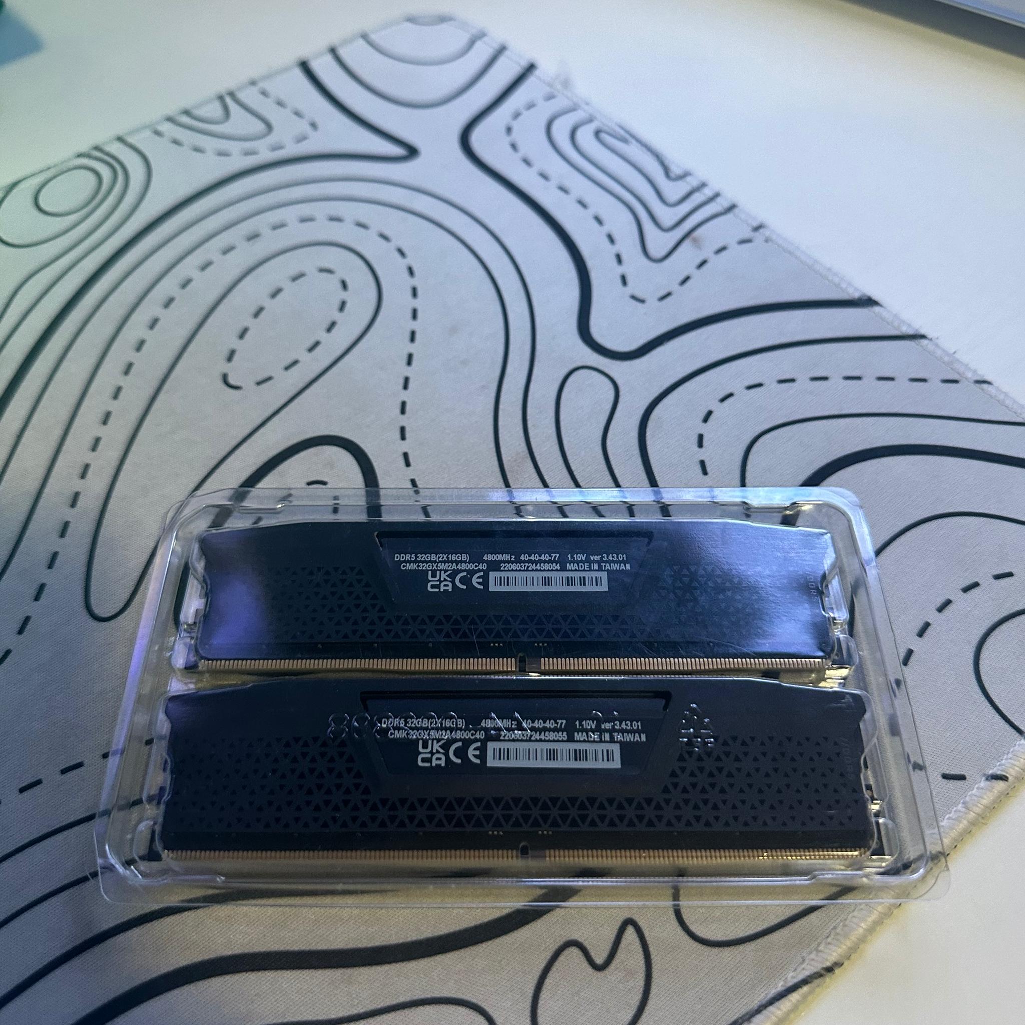 **NEED SOLD ASAP** 32GB Corsair Vengeance DDR5 Ram (4800MHZ)