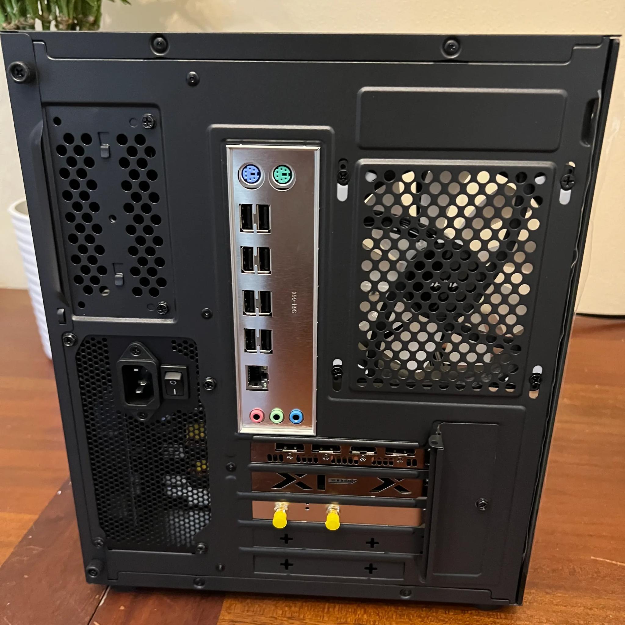 Water Cooled Intel 10 Core White Gaming PC RX 6600 8GB 1tb SSD 16GB RAM WIFi WINDOWS 11 Pro