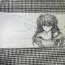 Style 4 - EVA Asuka & Rei Ayanami Abstract Line Gaming Mouse Pad