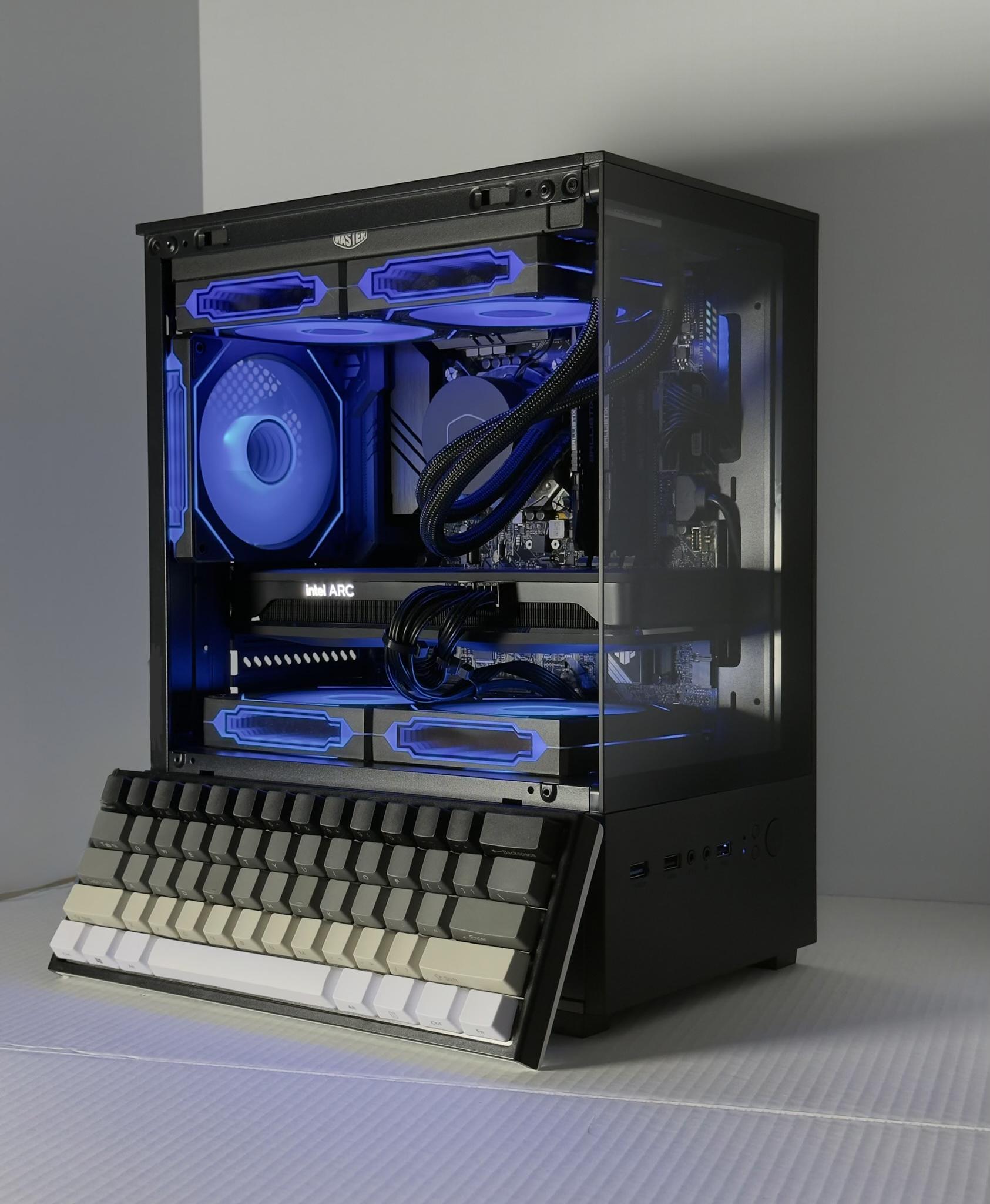 PixelForge Mini 1080p/1440p | i5-10400F | Arc A750 8GB | 16GB DDR4 | 512GB NVMe | WIFI + BT