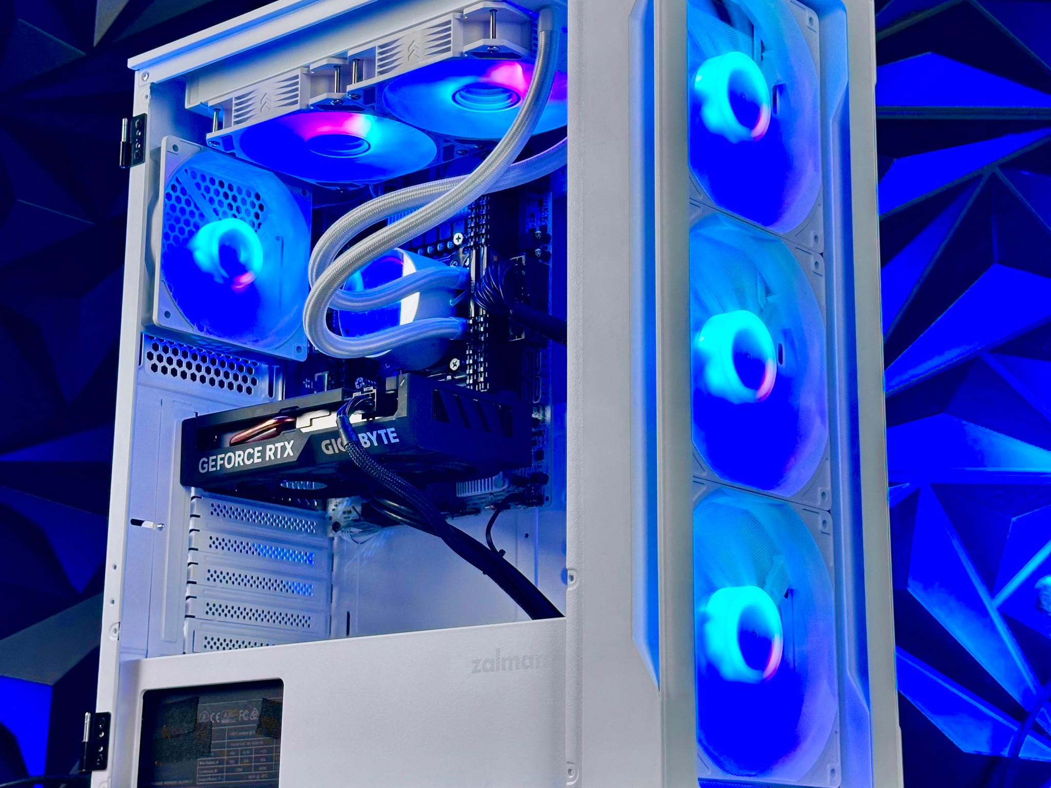 Custom Liquid cooled Gaming PC Desktop Intel Core i7 5820k 32GB DDR4 SSD+1TB TPM 2 Nvidia RTX 5060