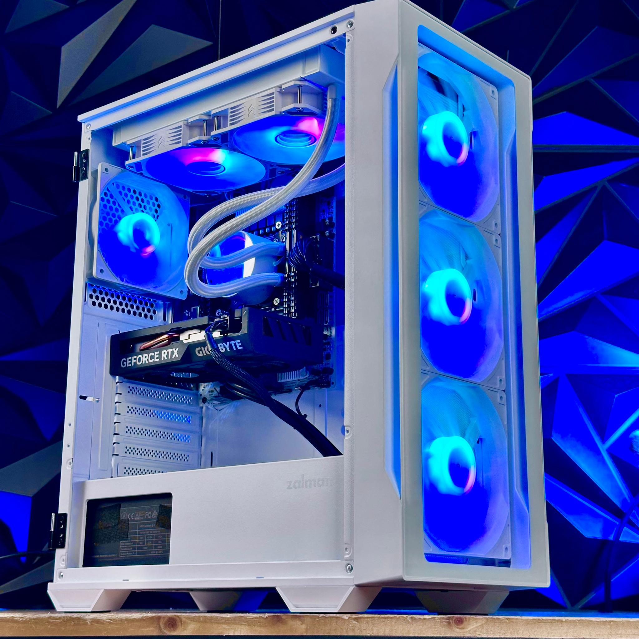 Custom Liquid cooled Gaming PC Desktop Intel Core i7 5820k 32GB DDR4 SSD+1TB TPM 2 Nvidia RTX 5060