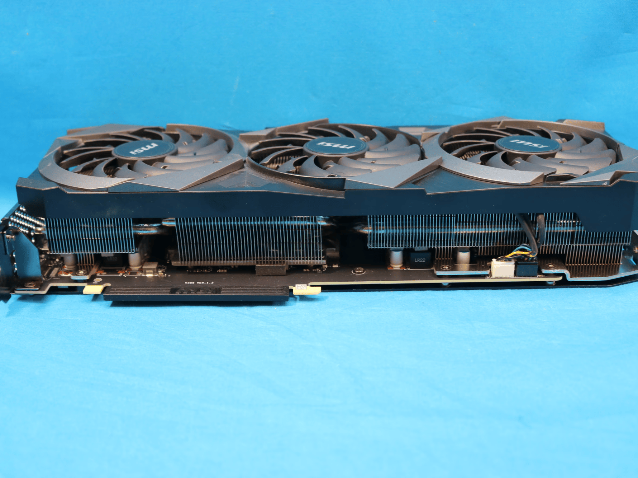 MSI NVIDIA GeForce RTX 3080 Ti Ventus 3X 12G OC GDDR6X PCIe 4.0 x16 Gaming Desktop GPU MS-V389