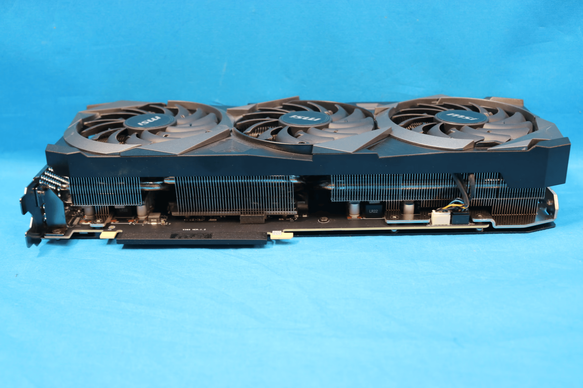 MSI NVIDIA GeForce RTX 3080 Ti Ventus 3X 12G OC GDDR6X PCIe 4.0 x16 Gaming Desktop GPU MS-V389