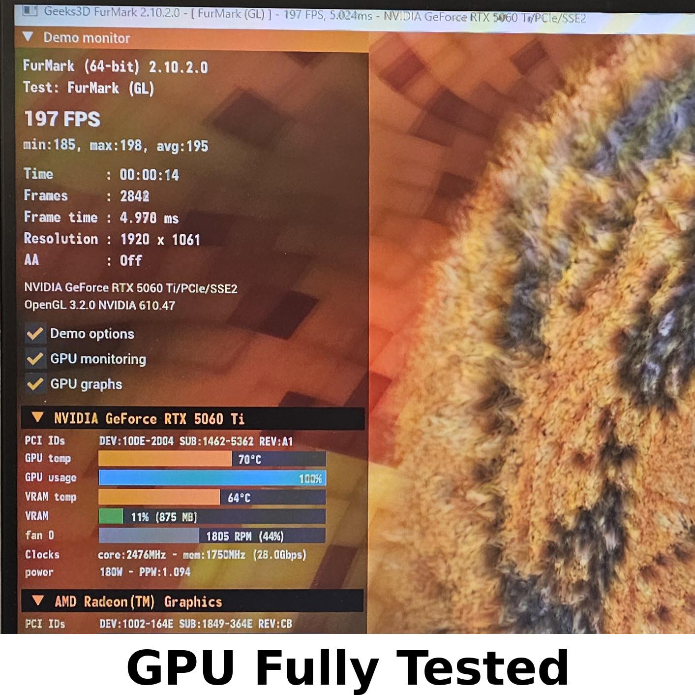 RTX 5060 Ti MSI 8GB