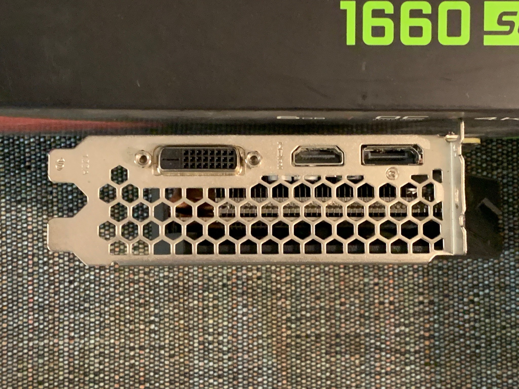 PNY GeForce GTX 1660 SUPER 6GB XLR8 Gaming Overclocked Edition, Used.