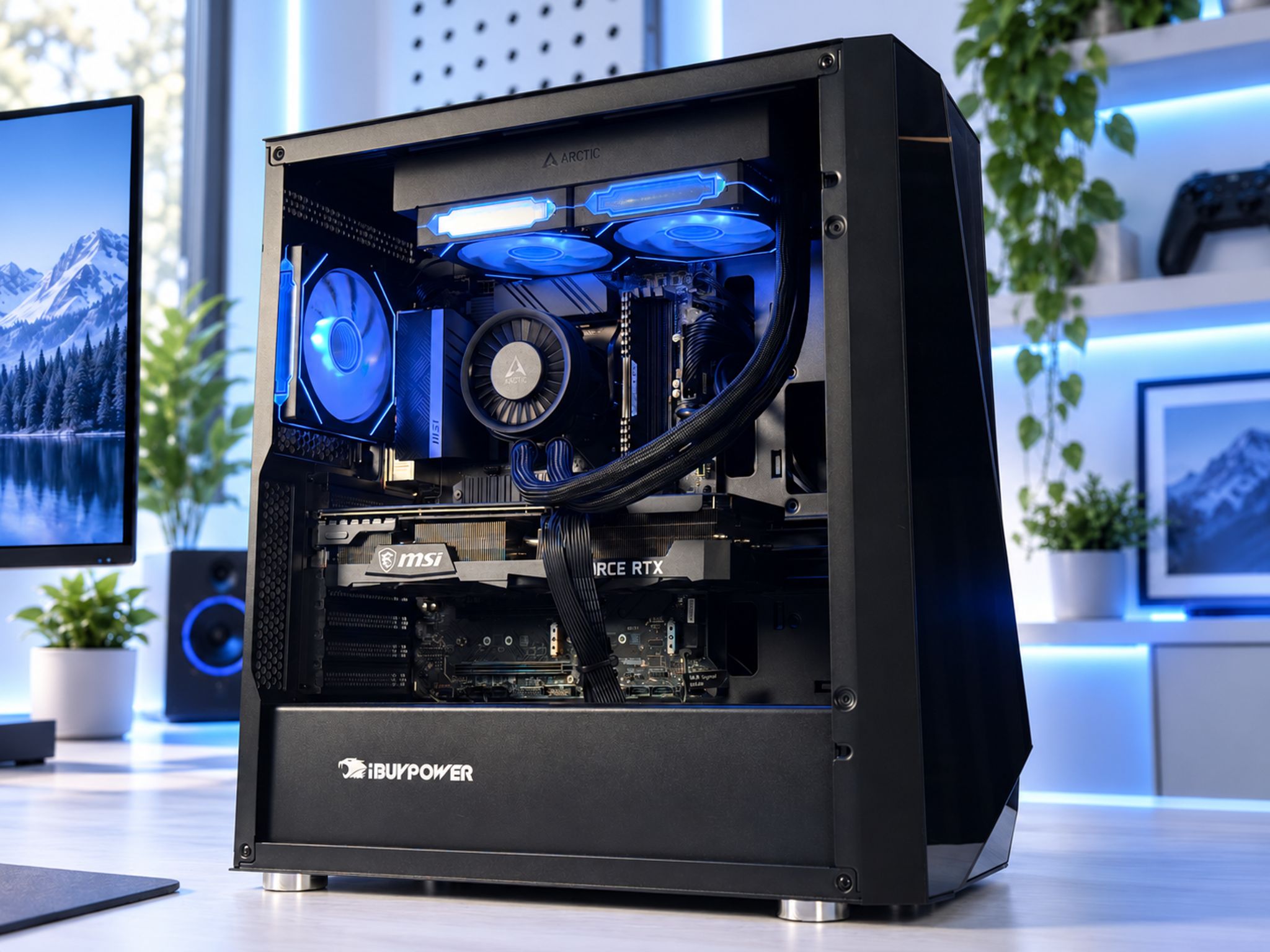 🏔️ARCTIC Gaming PC | RTX 3070 TI | i7-12700KF | 32GB RAM | 1TB NVME | WIFI + BT | FREE SHIP