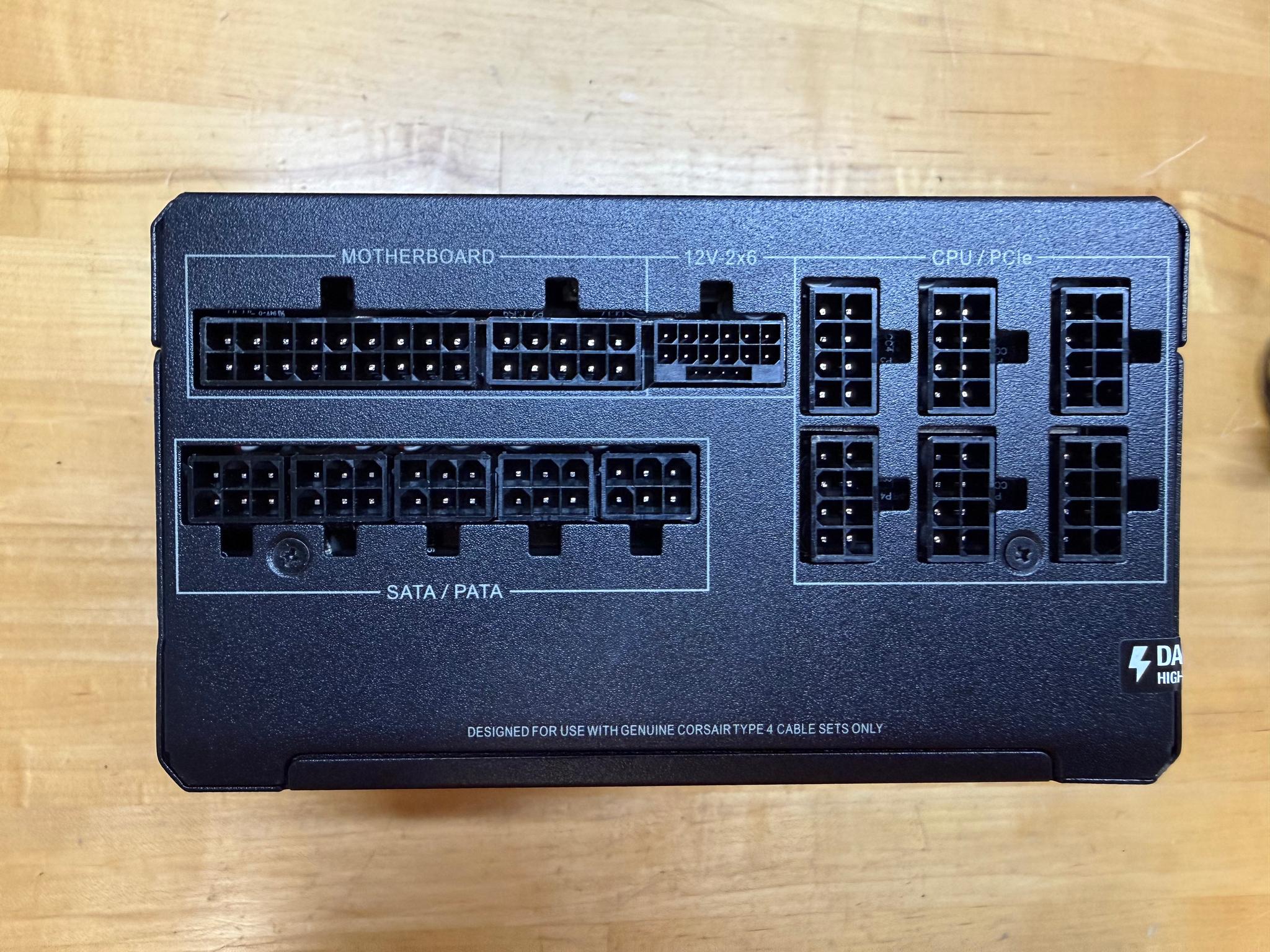 Corsair RM1000X Power Supply