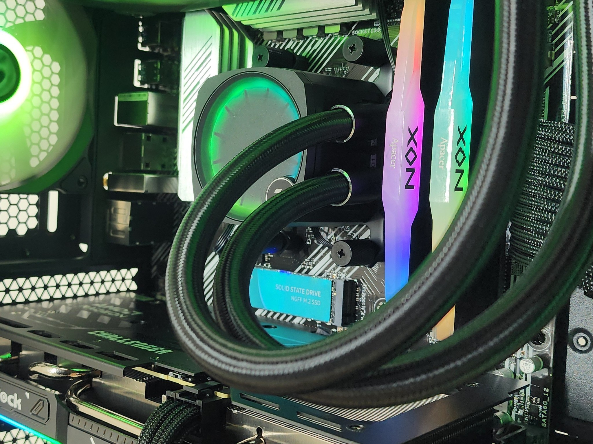 Gaming PC Ryzen 7 5700X 16GB RAM 1TB SSD RX 9060 XT 16GB Windows 11 Computer
