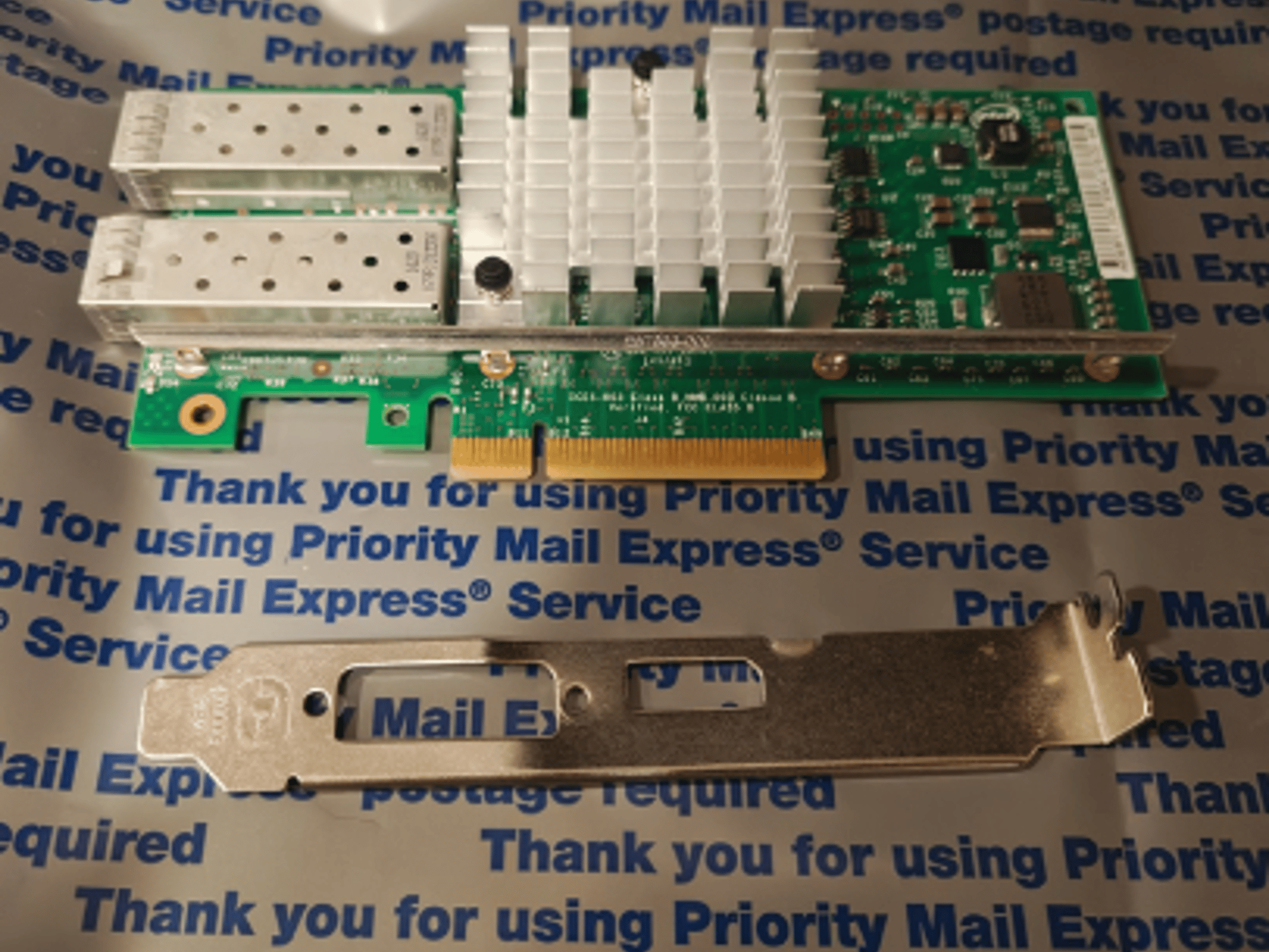 Intel X250-DA2 Dual-Port 10Gb Ethernet + SFP + Server Adapter