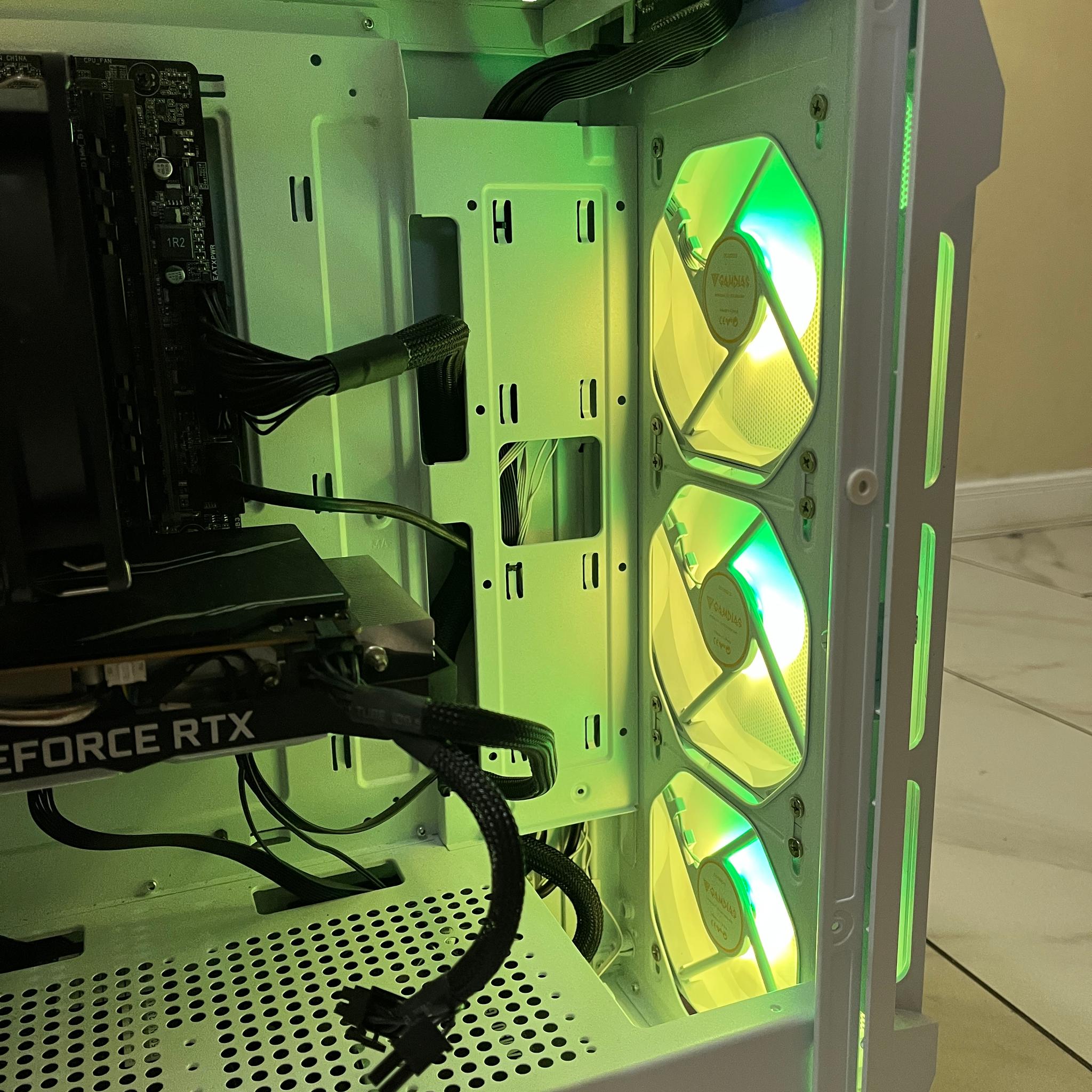 🟠🔥NVIDIA RTX 2070, Intel i7-7700k, 12GB RAM, 500 GB SSD, High Performance RGB Gaming PC 🖥️🟢