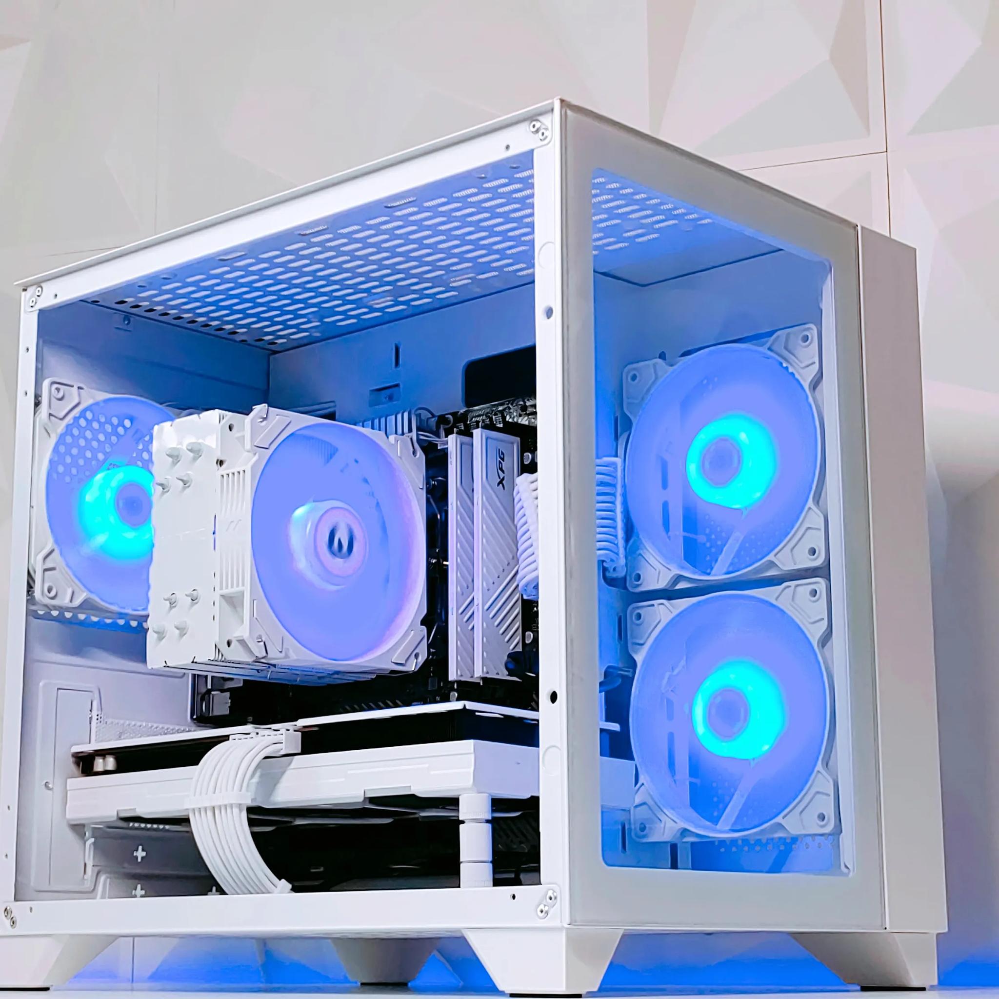 🤍🏔️Alaska🏔️❄️Gaming PC❄️AMD RX VEGA 56 8GB❄️AMD Ryzen 7 1700 8 core❄️16GB DDR4❄️500GB NVME SSD