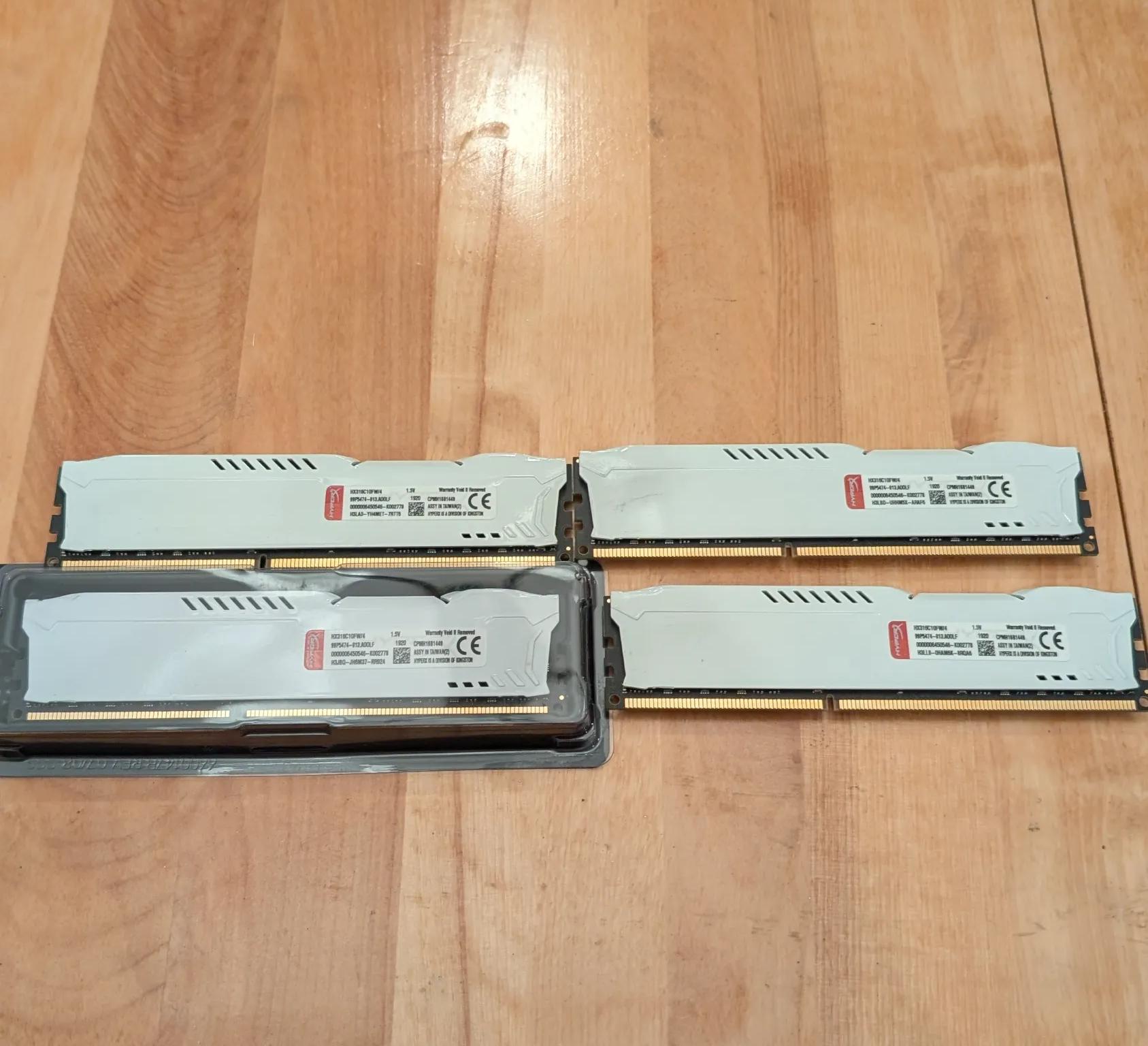 Kingston HyperX Fury 16GB DDR3-1600 CL10 240-pin DRAM/DIMM (4x4GB)