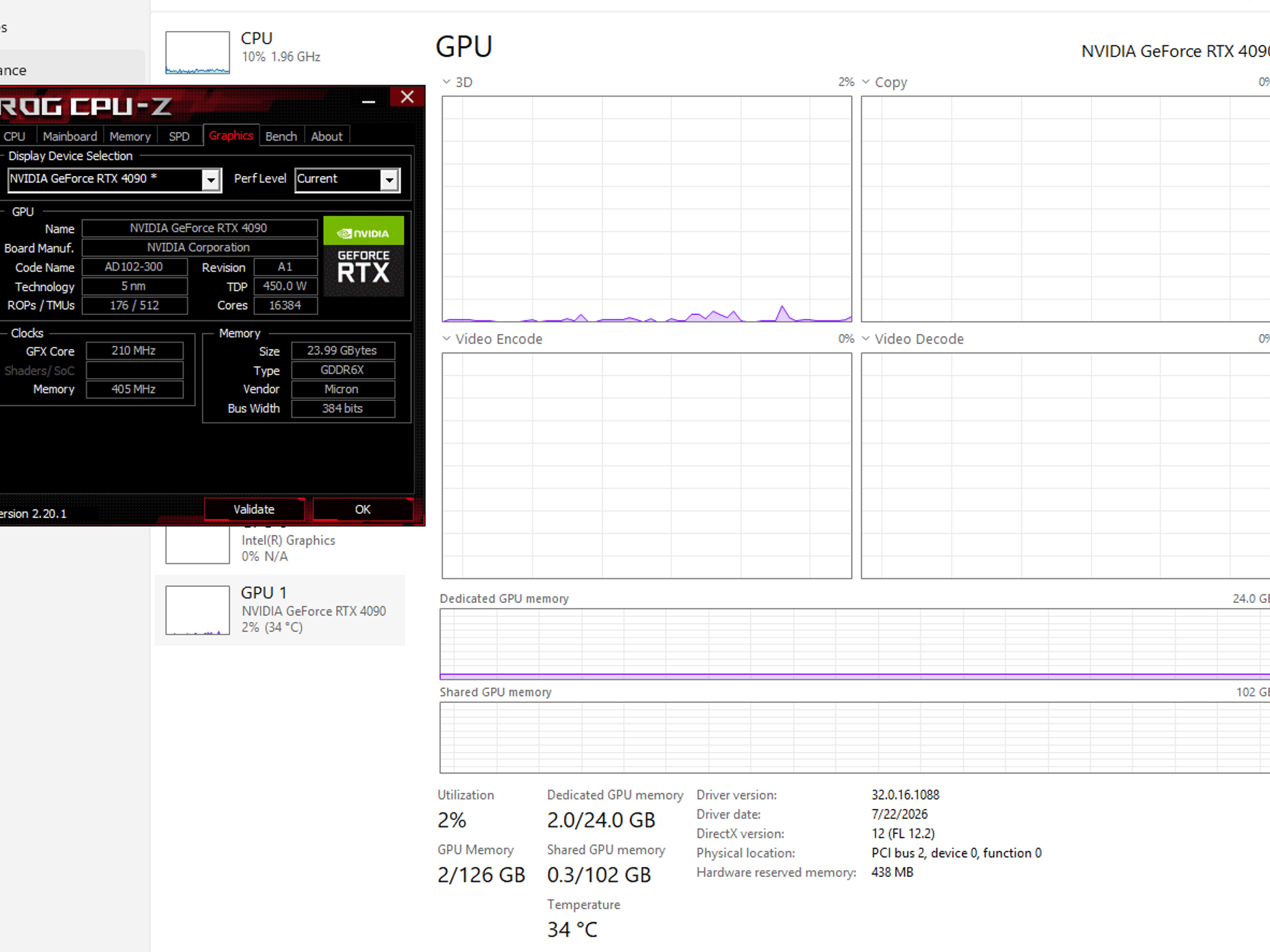 NVIDIA Founders Edition GeForce RTX™ 4090 24GB VRAM (GPU)