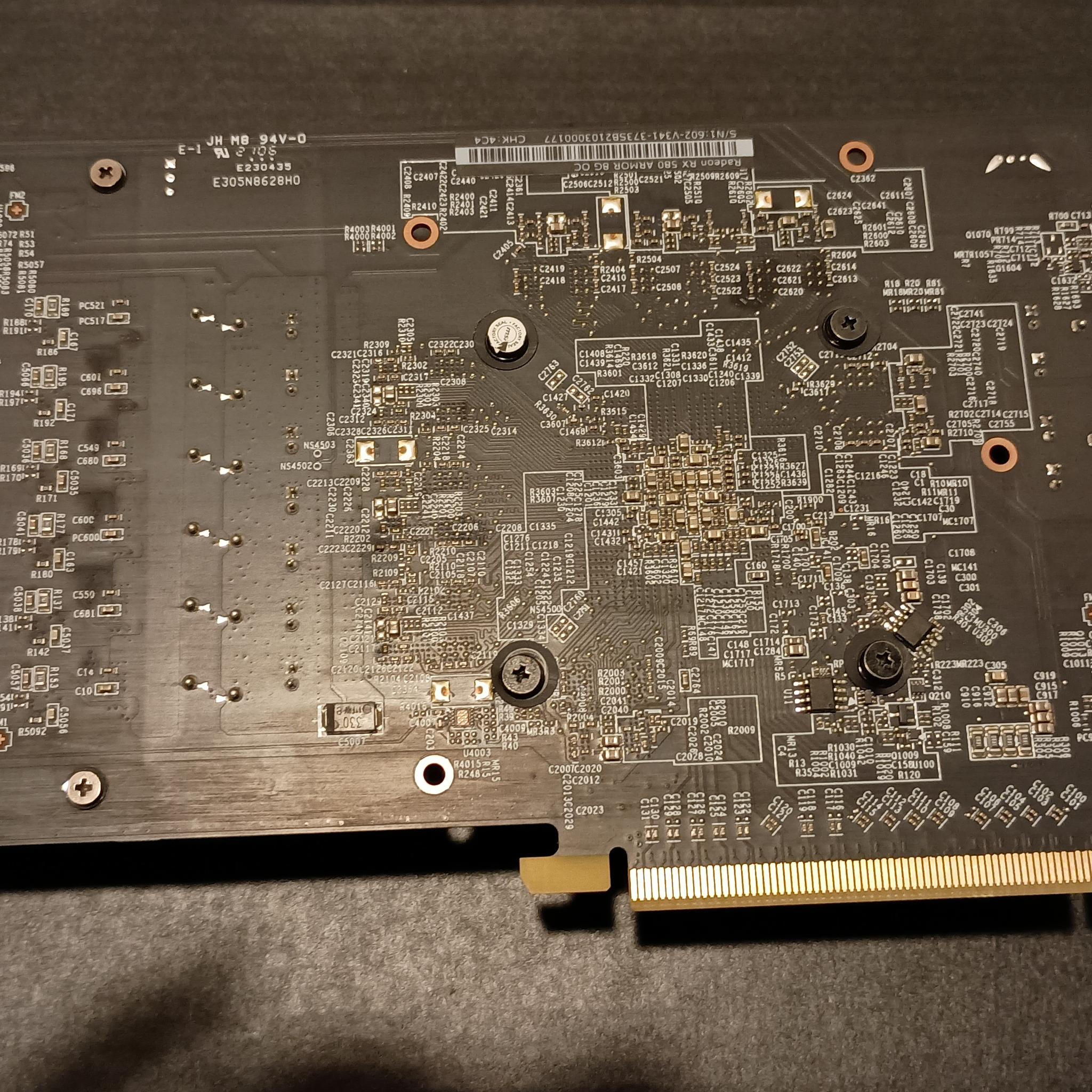 MSI ARMOR OC Radeon RX 580 8G