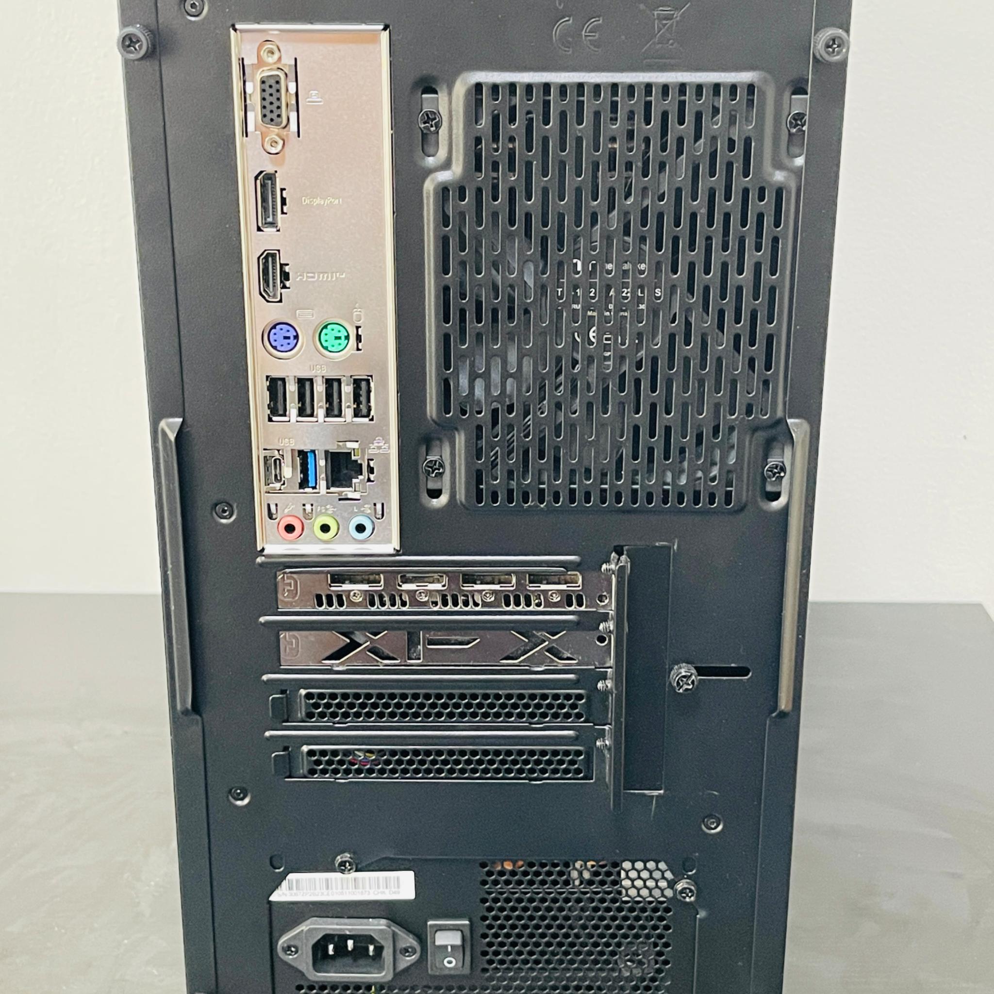 Budget Gaming Desktop PC intel i3 12100F RX 6700 10GB DDR4 RAM 64GB 256GB NVME M.2 SSD 1.5 TB HDD