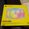 corsair rs120 ARGB White (3-Pack) 120mm case fabs