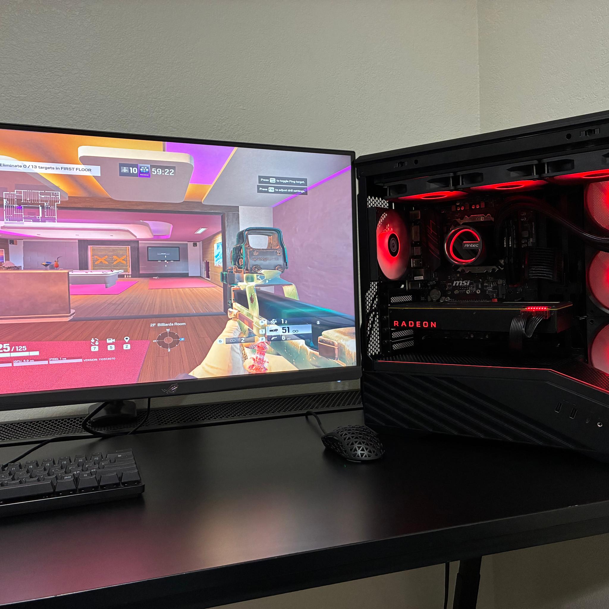 AMD Gaming PC w/ Radeon RX Vega 64 8GB / Ryzen 5 1600X / 16GB DDR4